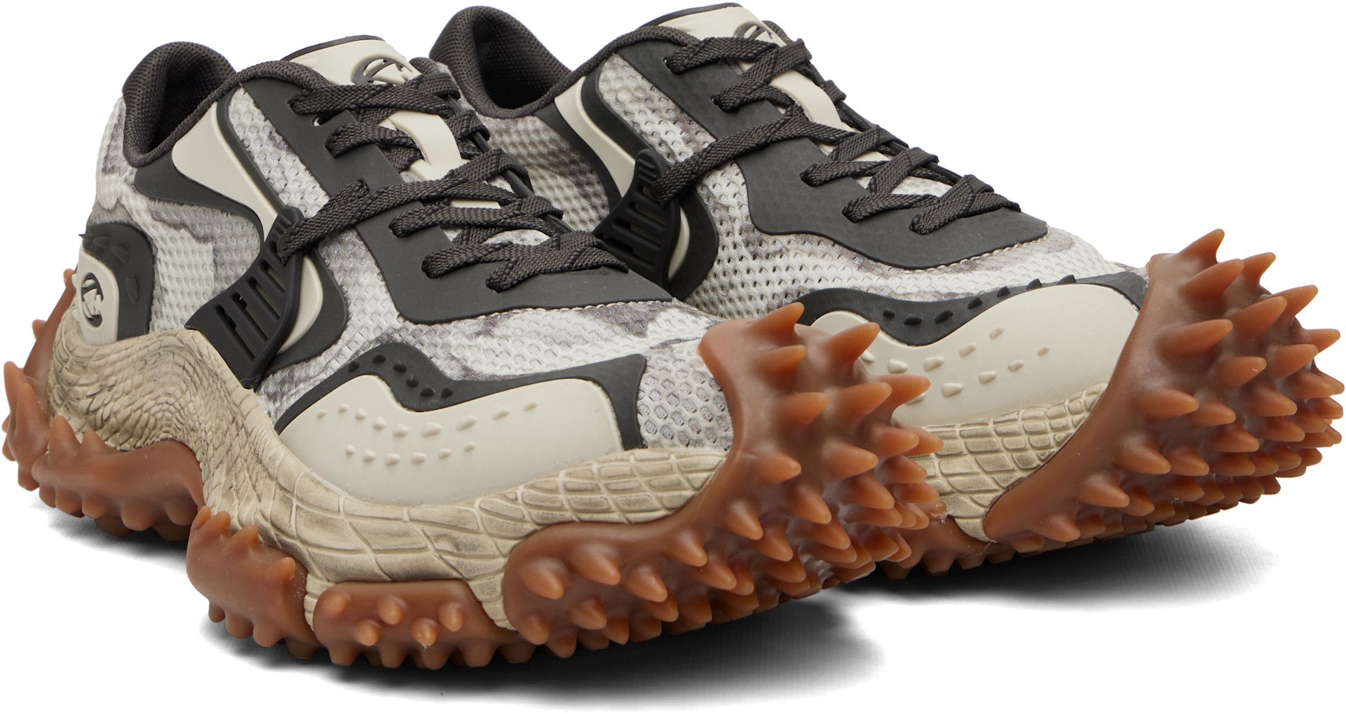 CAMPERLAB - Gray & Off-White Tornado Sneakers