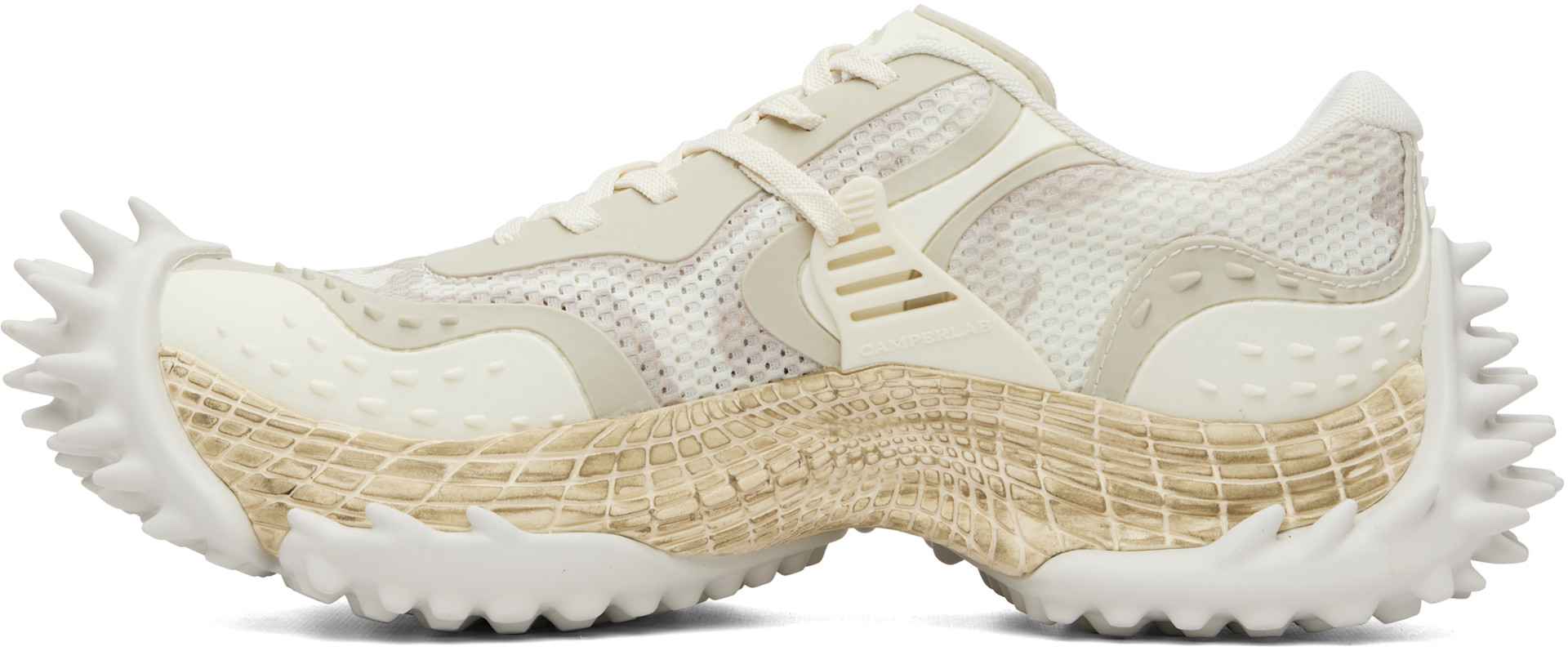 CAMPERLAB - Baskets Tornado blanc cassé