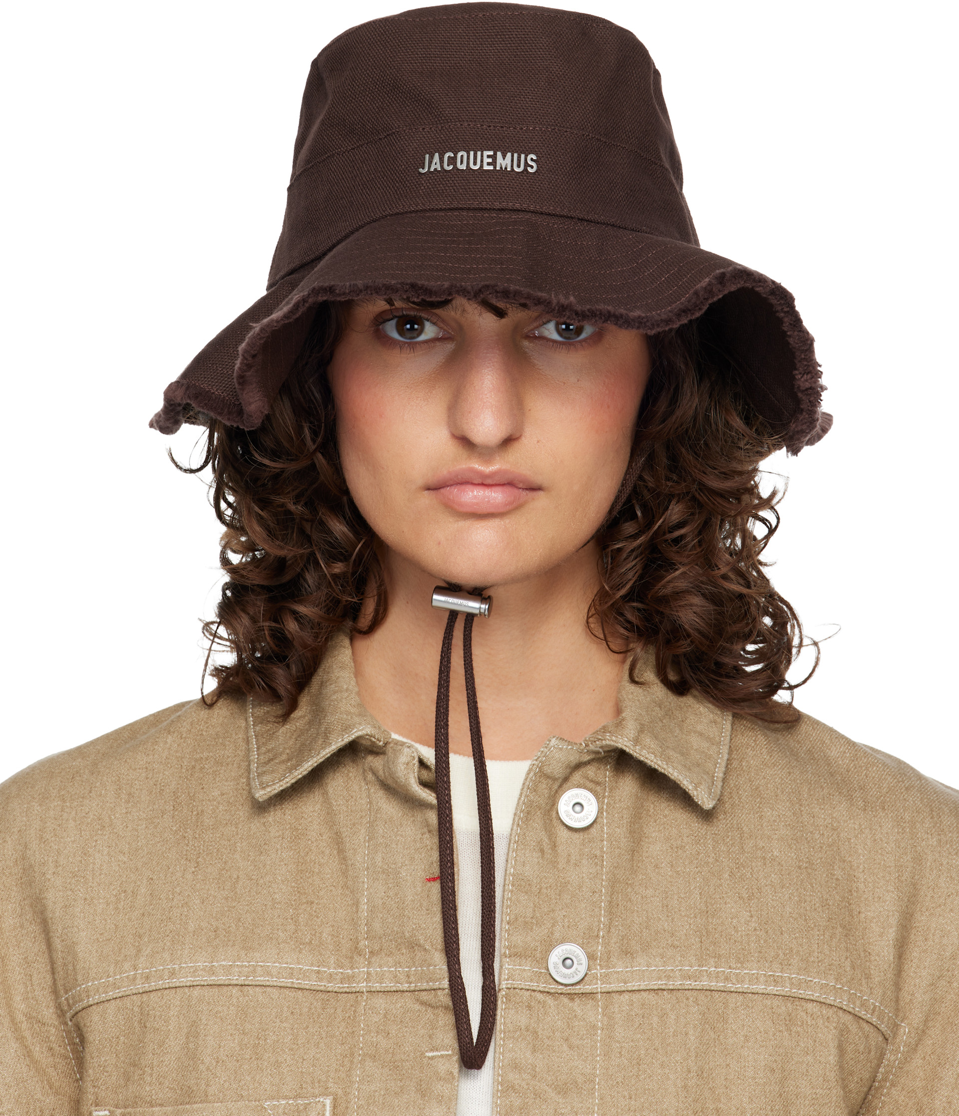JACQUEMUS - Chapeau bob Artichaut brun