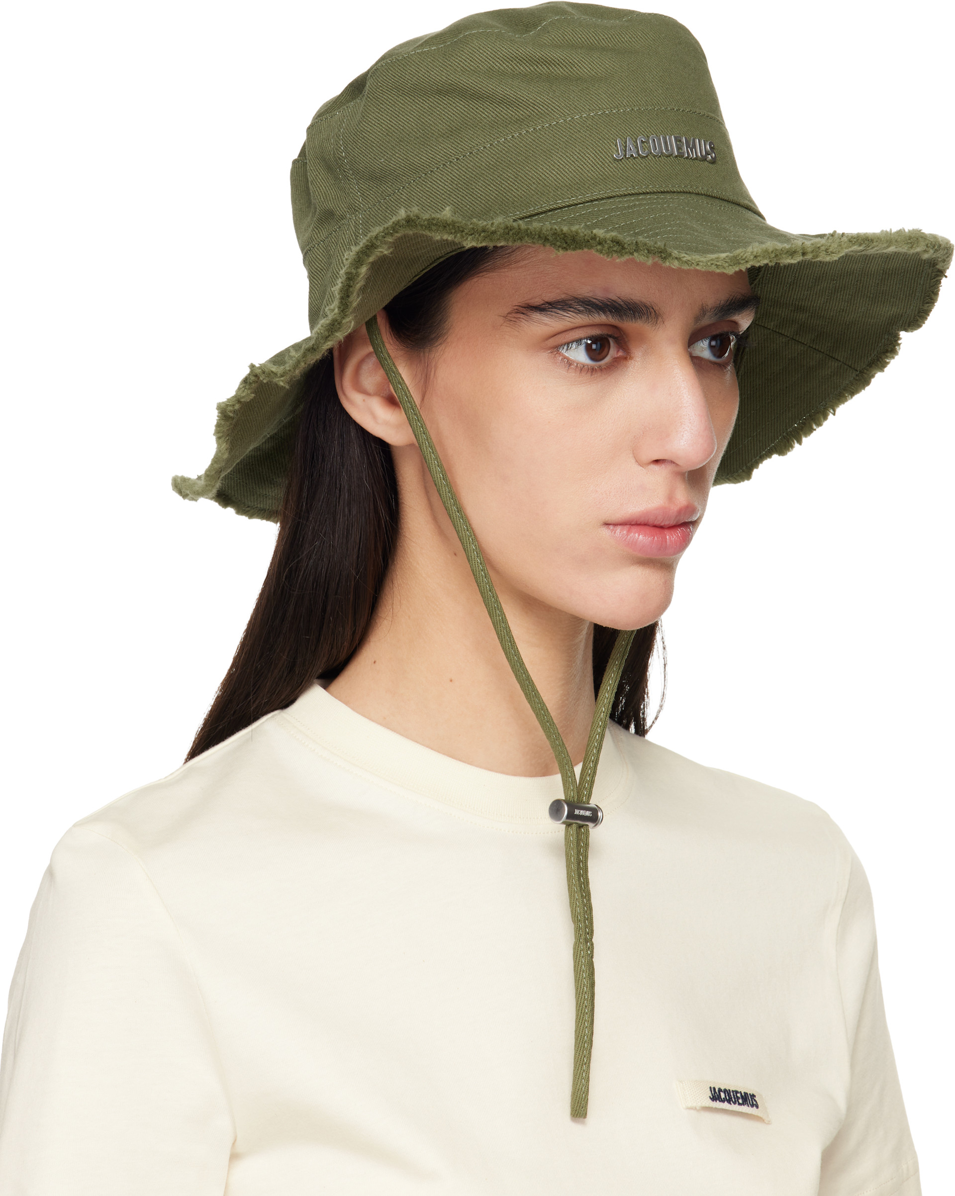 JACQUEMUS: カーキ 'The Artichaut' バケットハット | SSENSE 日本