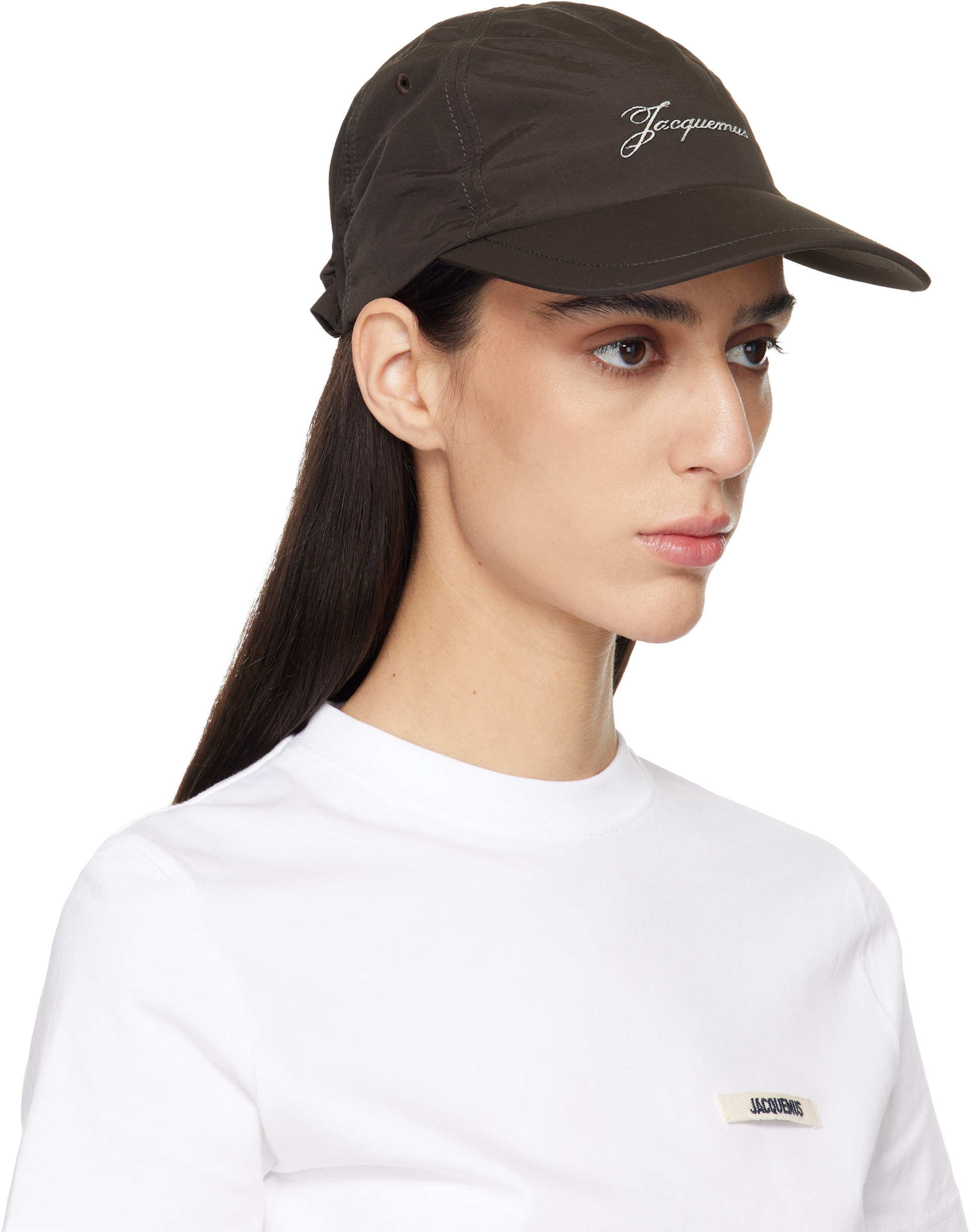 JACQUEMUS - Casquette de baseball Baluchon brune