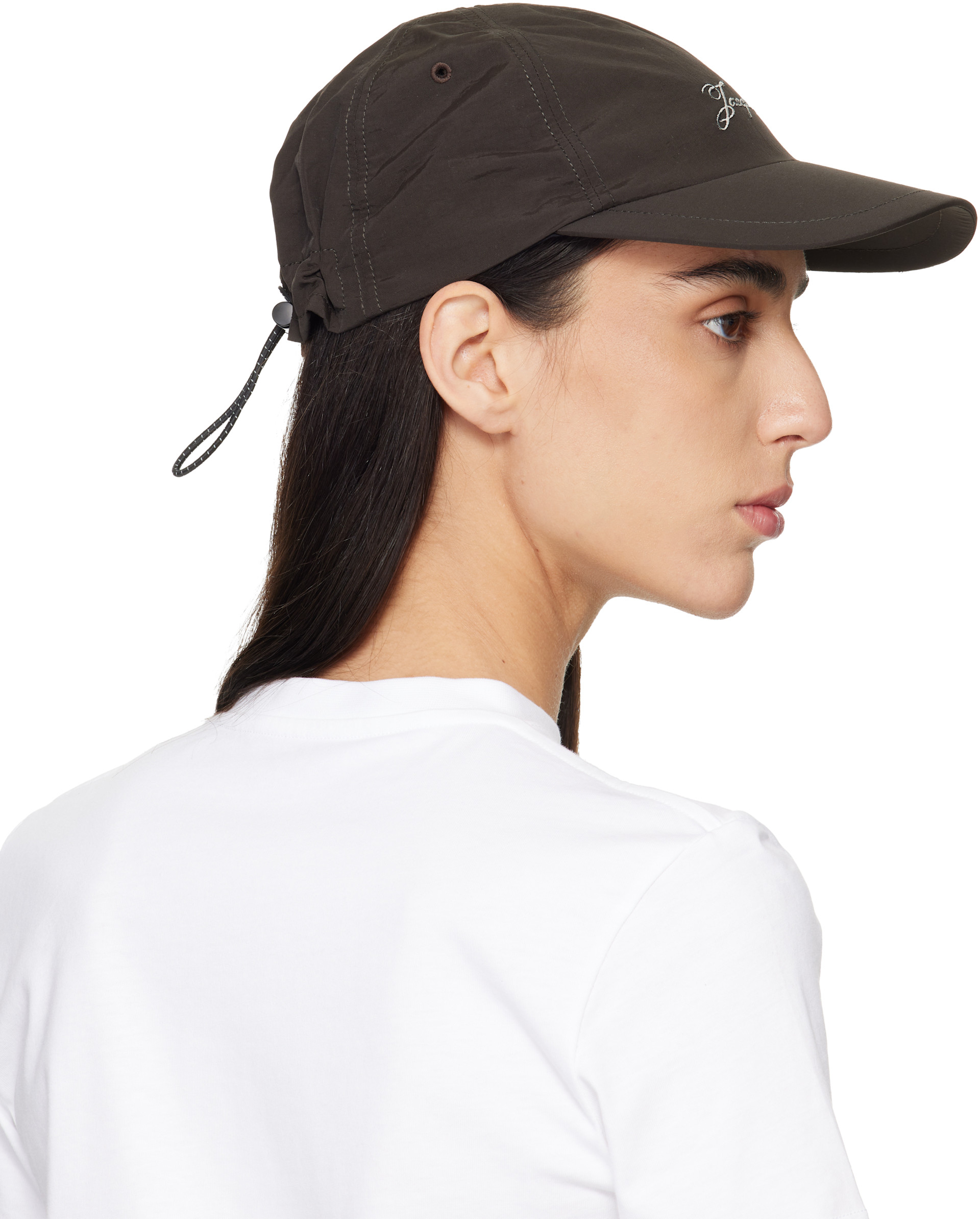 JACQUEMUS - Casquette de baseball Baluchon brune