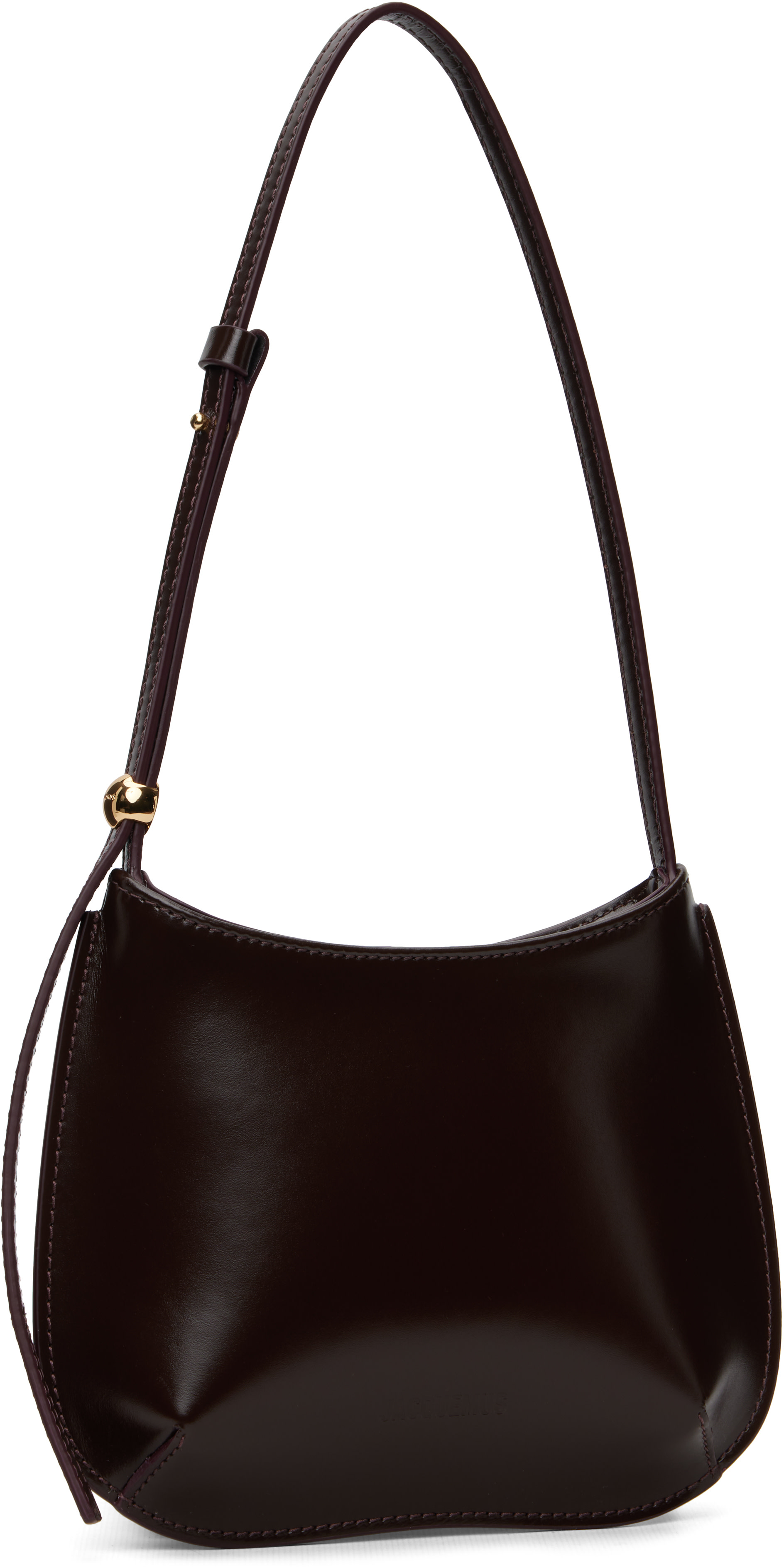 JACQUEMUS - Sac Petit bisou bourgogne