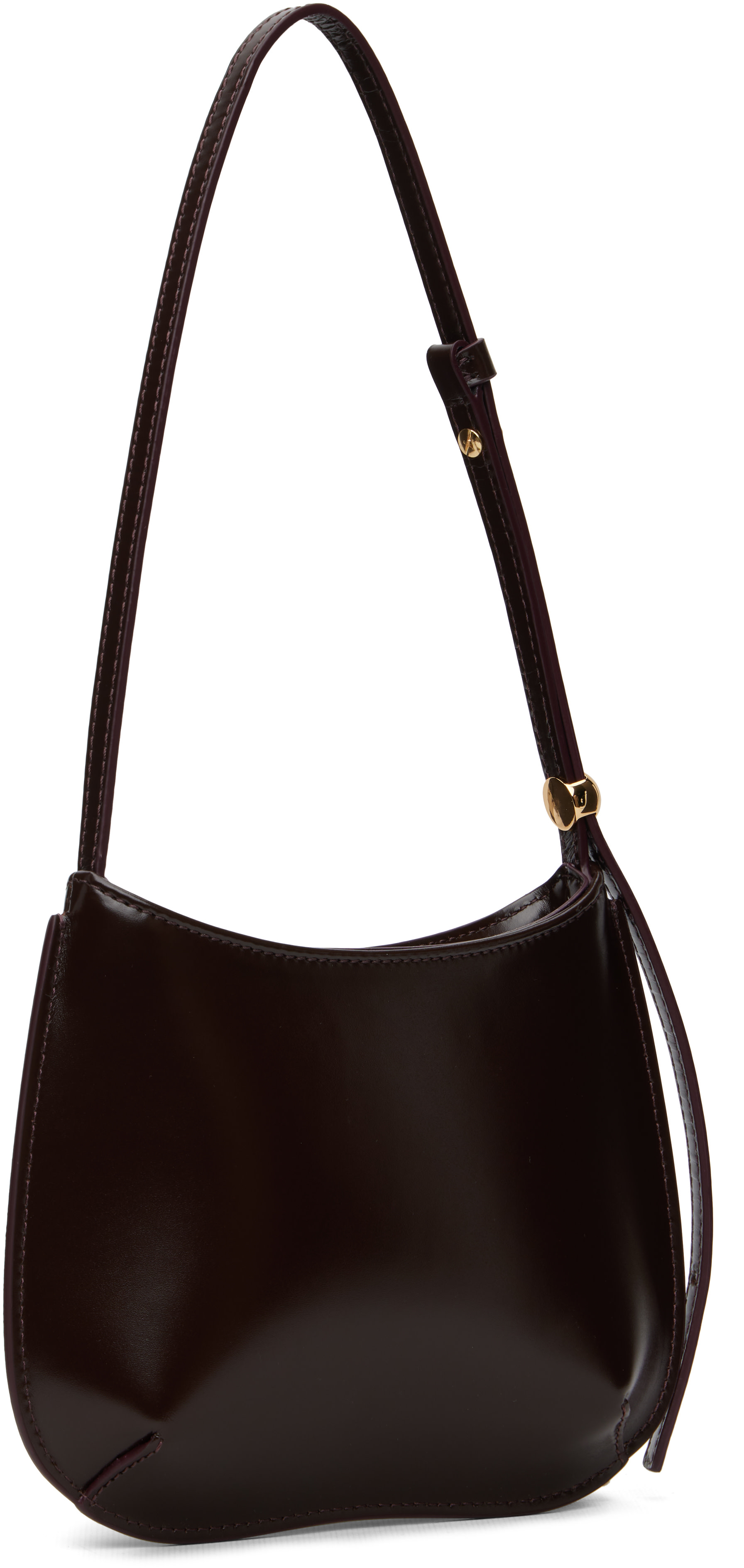 JACQUEMUS - Sac Petit bisou bourgogne