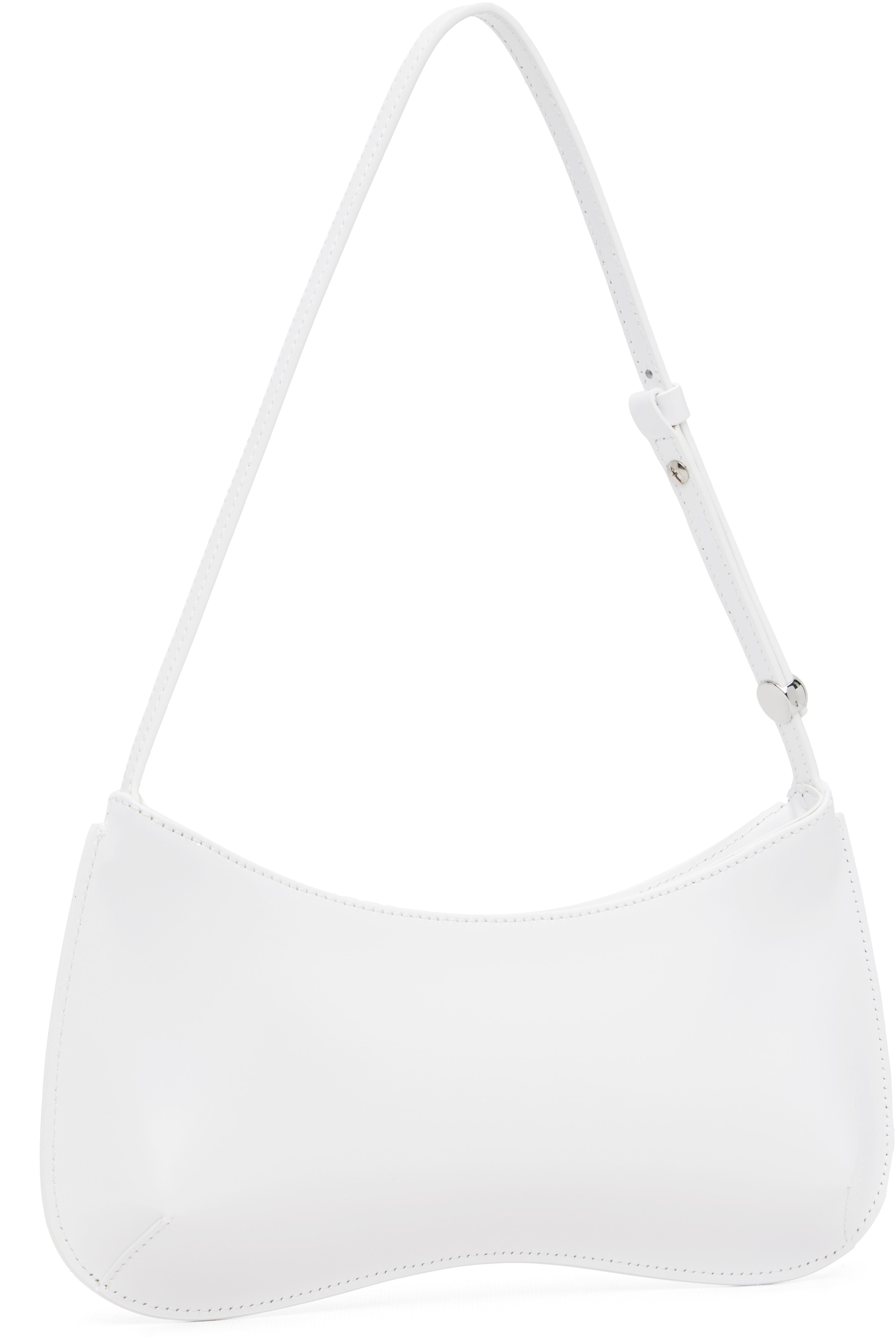 JACQUEMUS ショルダーバッグ ホワイト JACQUEMUS: White 'The Bisou' Bag | SSENSE