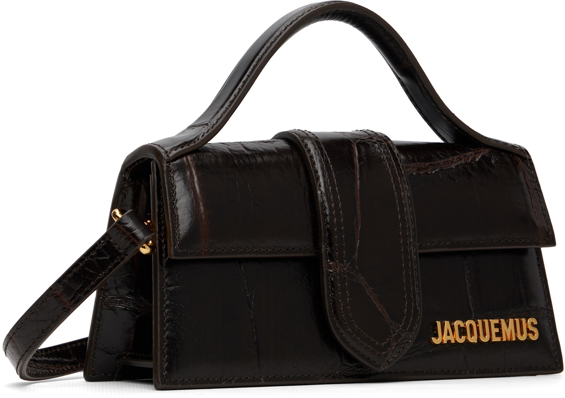 JACQUEMUS - Sac Bambino brun