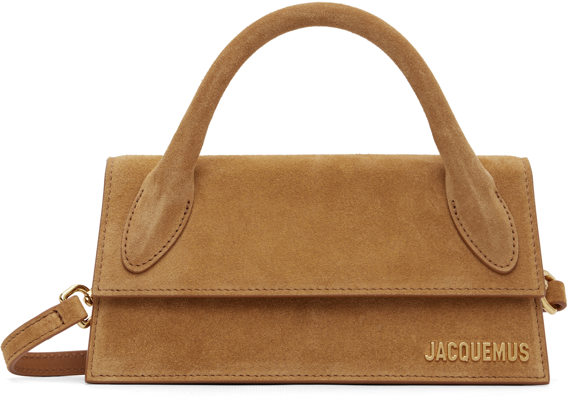 JACQUEMUS - Sac long Chiquito brun clair