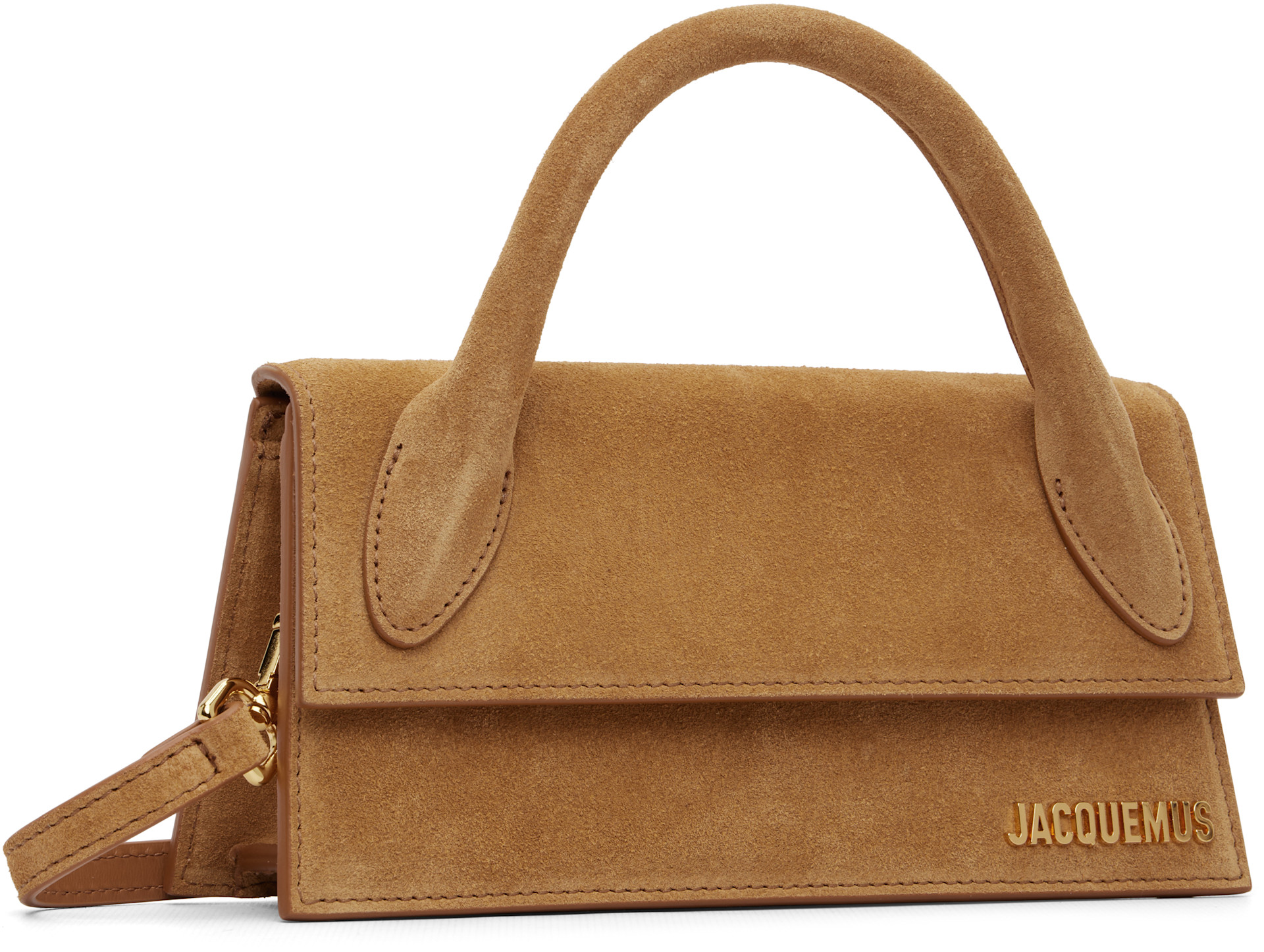 JACQUEMUS - Sac long Chiquito brun clair