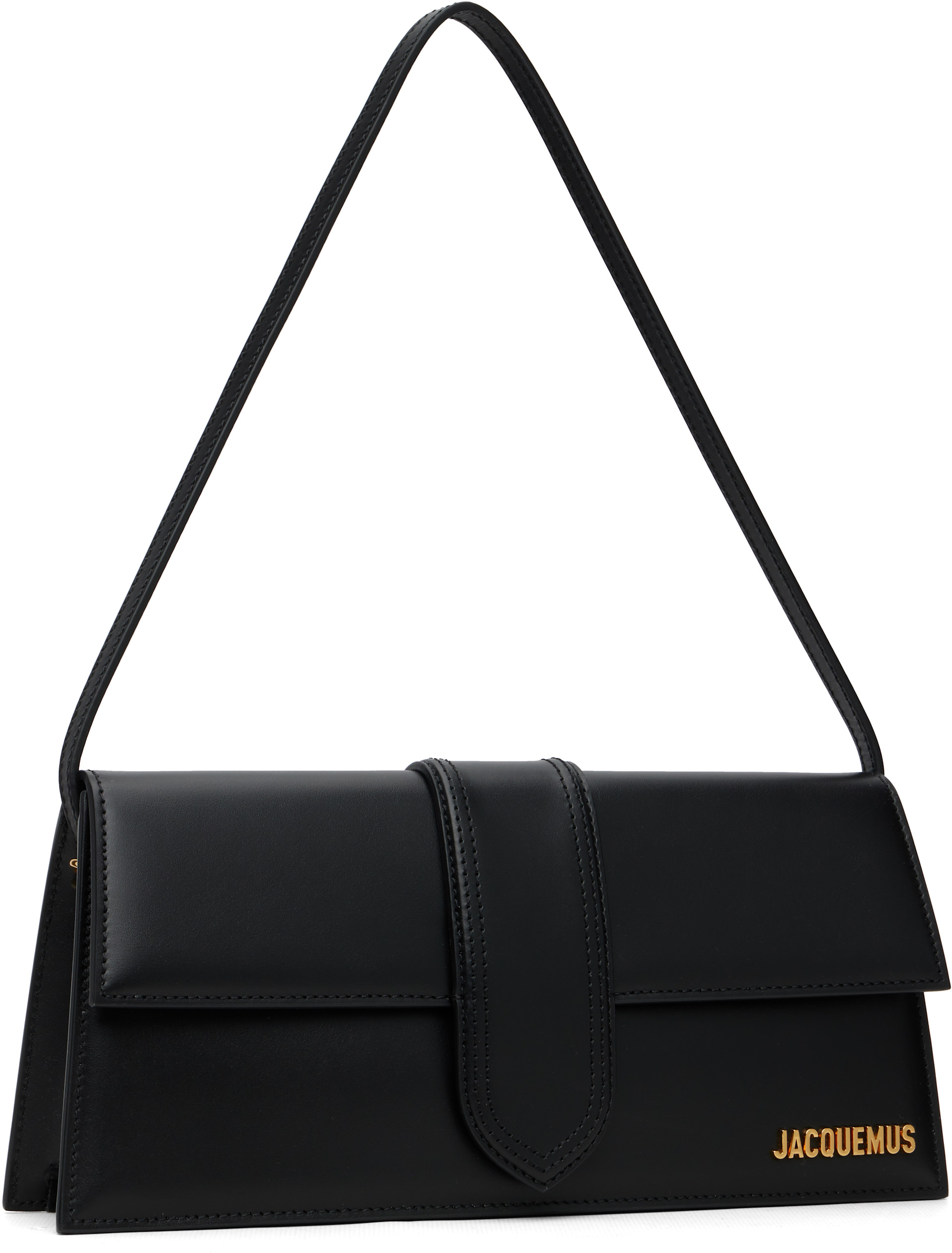 jacquemus Les Classiques コレクション JACQUEMUS: ブラック Les Classiques 'The long Bambino' バッグ