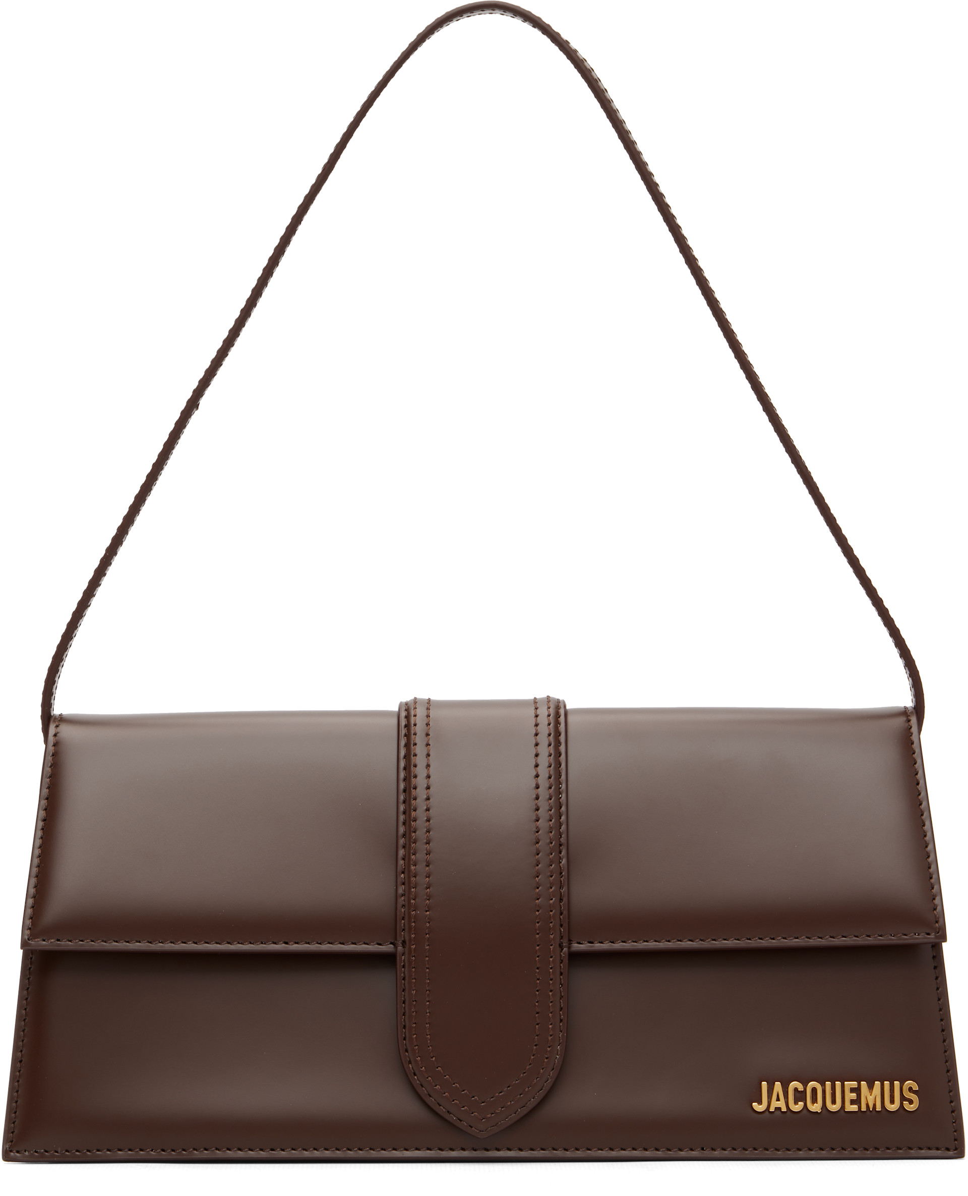 JACQUEMUS - Sac long Bambino brun
