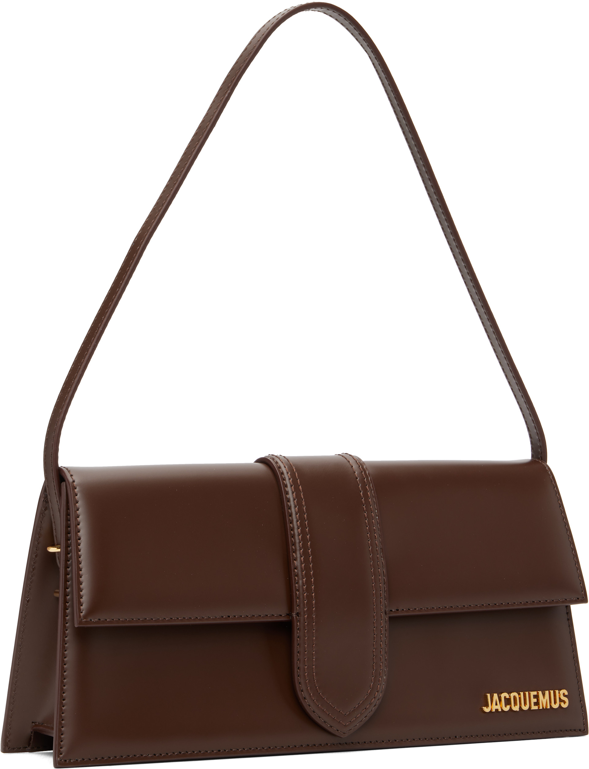 JACQUEMUS - Sac long Bambino brun