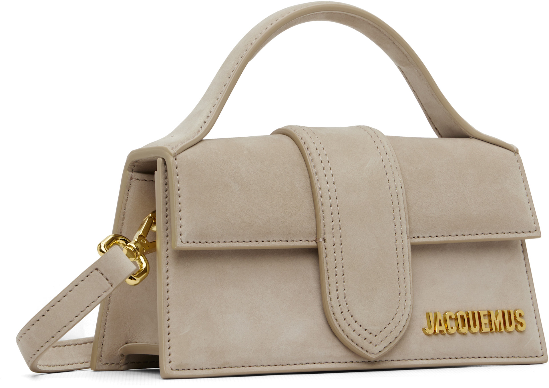 JACQUEMUS - Sac Bambino beige