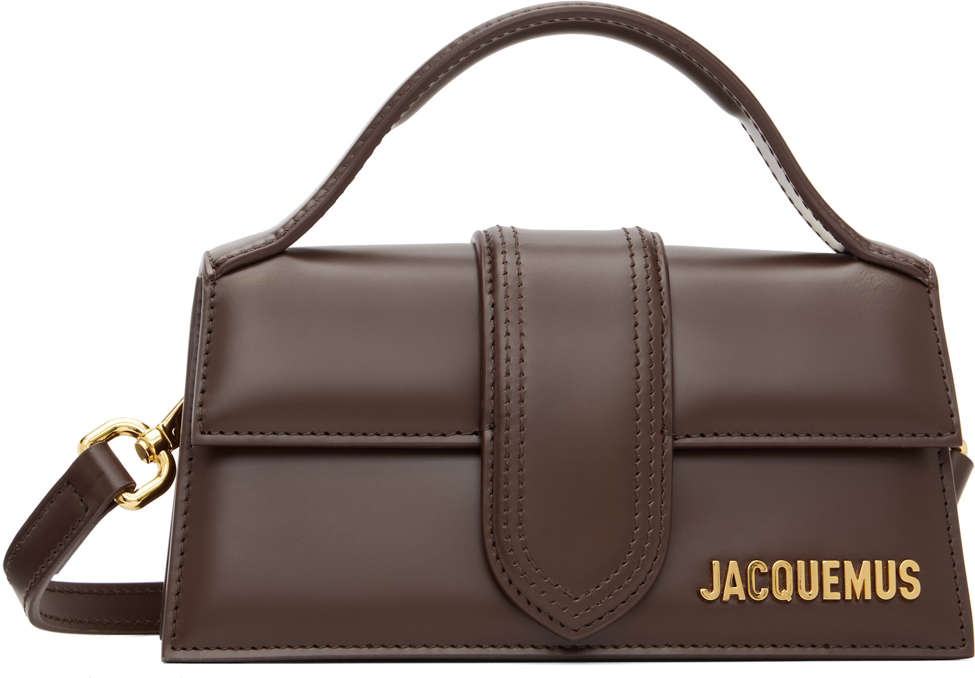 JACQUEMUS - Sac Bambino brun