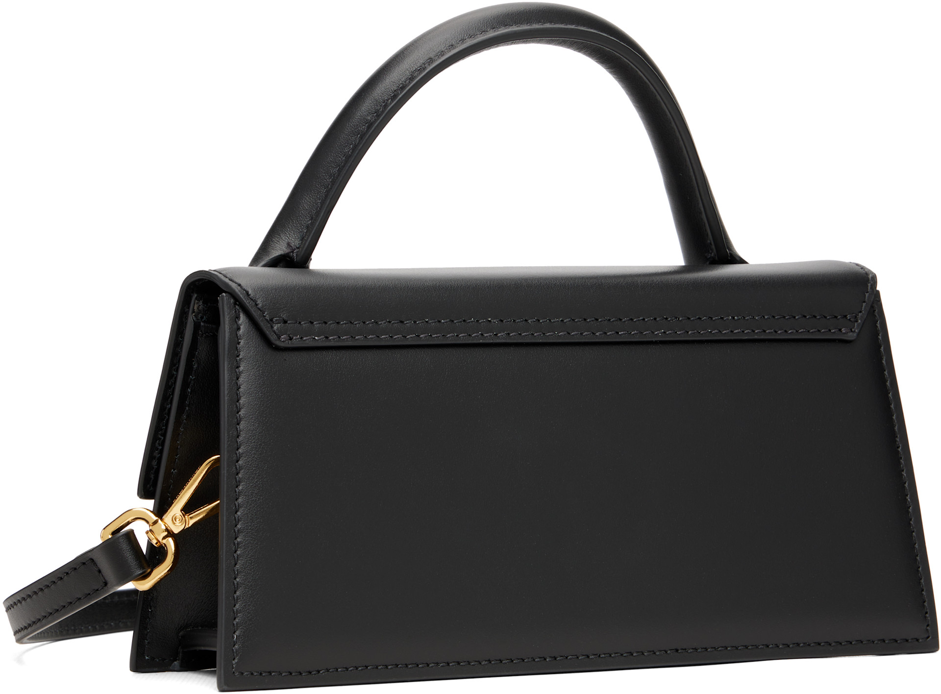 JACQUEMUS: Black Les Classiques 'The long Chiquito' Bag | SSENSE