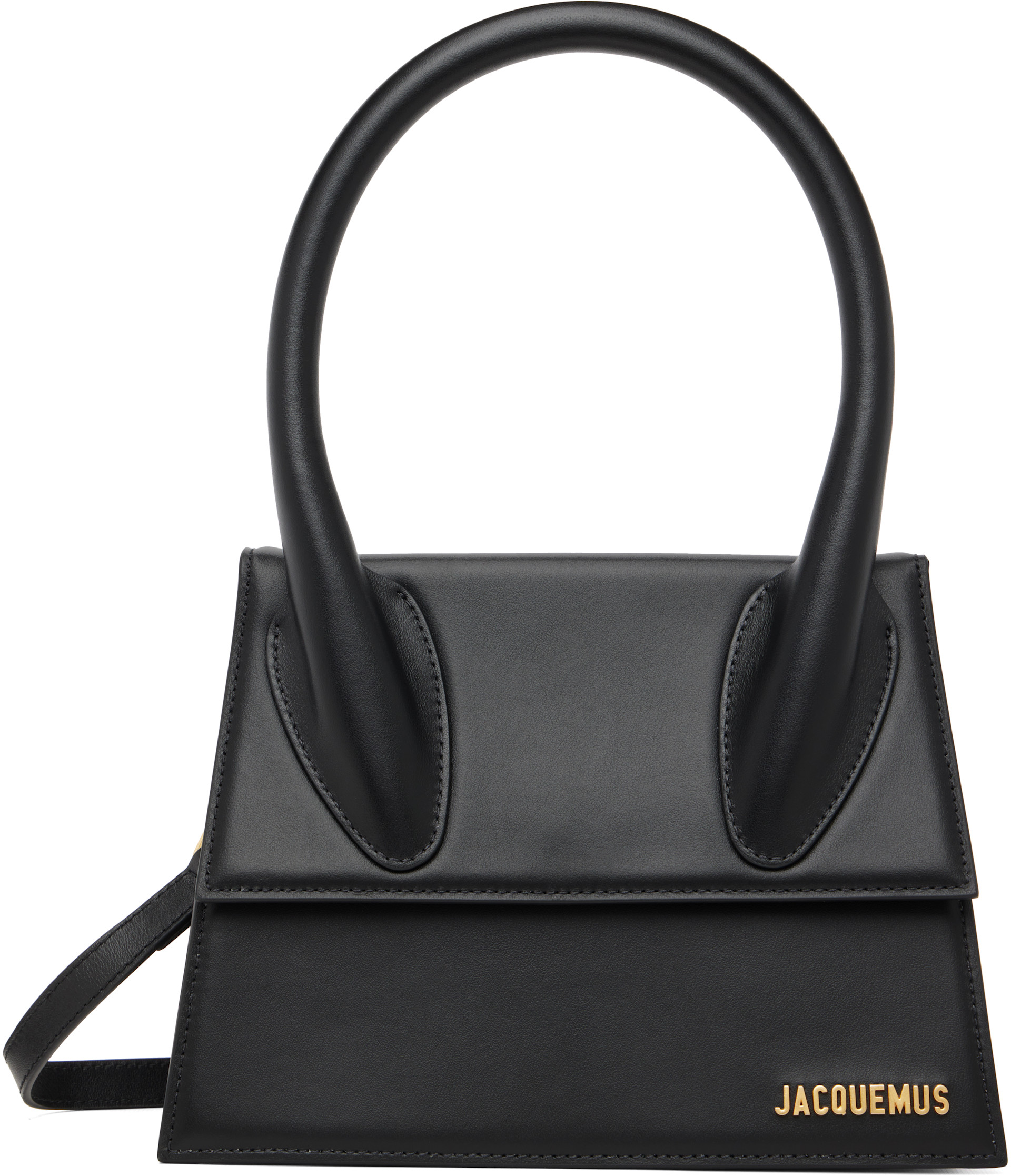 JACQUEMUS: Black 'The large Chiquito' Bag | SSENSE