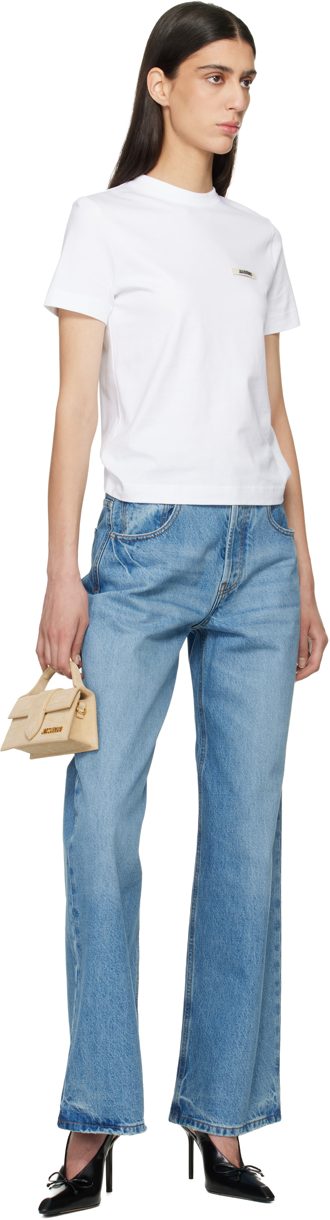 JACQUEMUS - Jean ample de-Nîmes bleu - Le paysan