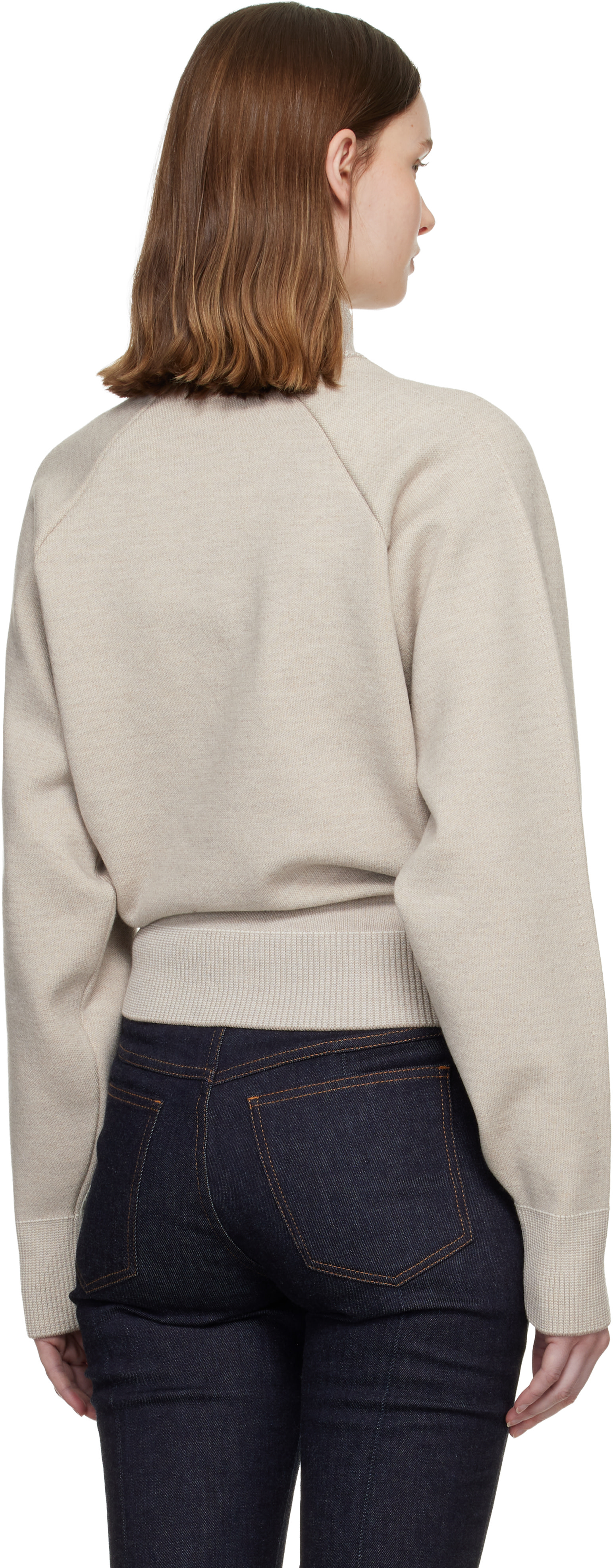 JACQUEMUS - Cardigan Lavande beige