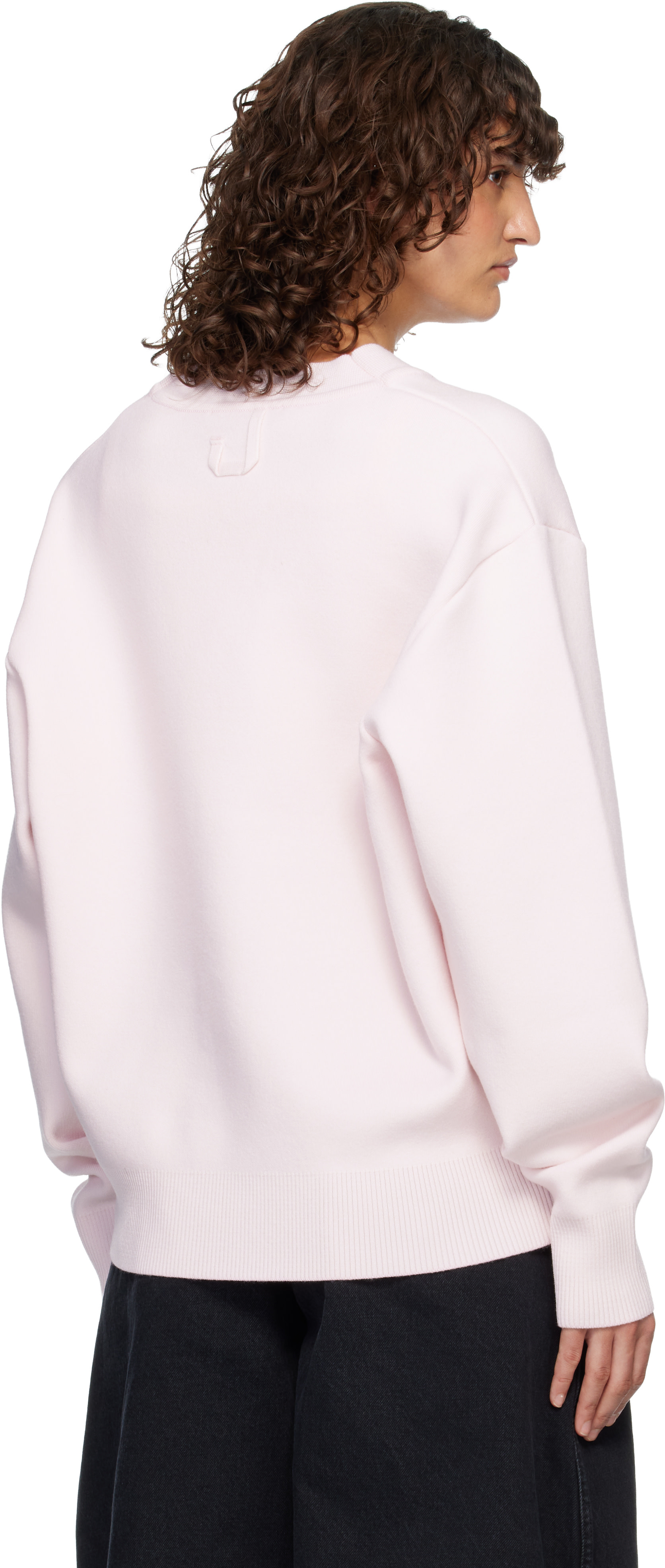 JACQUEMUS - Cardigan Doppio rose