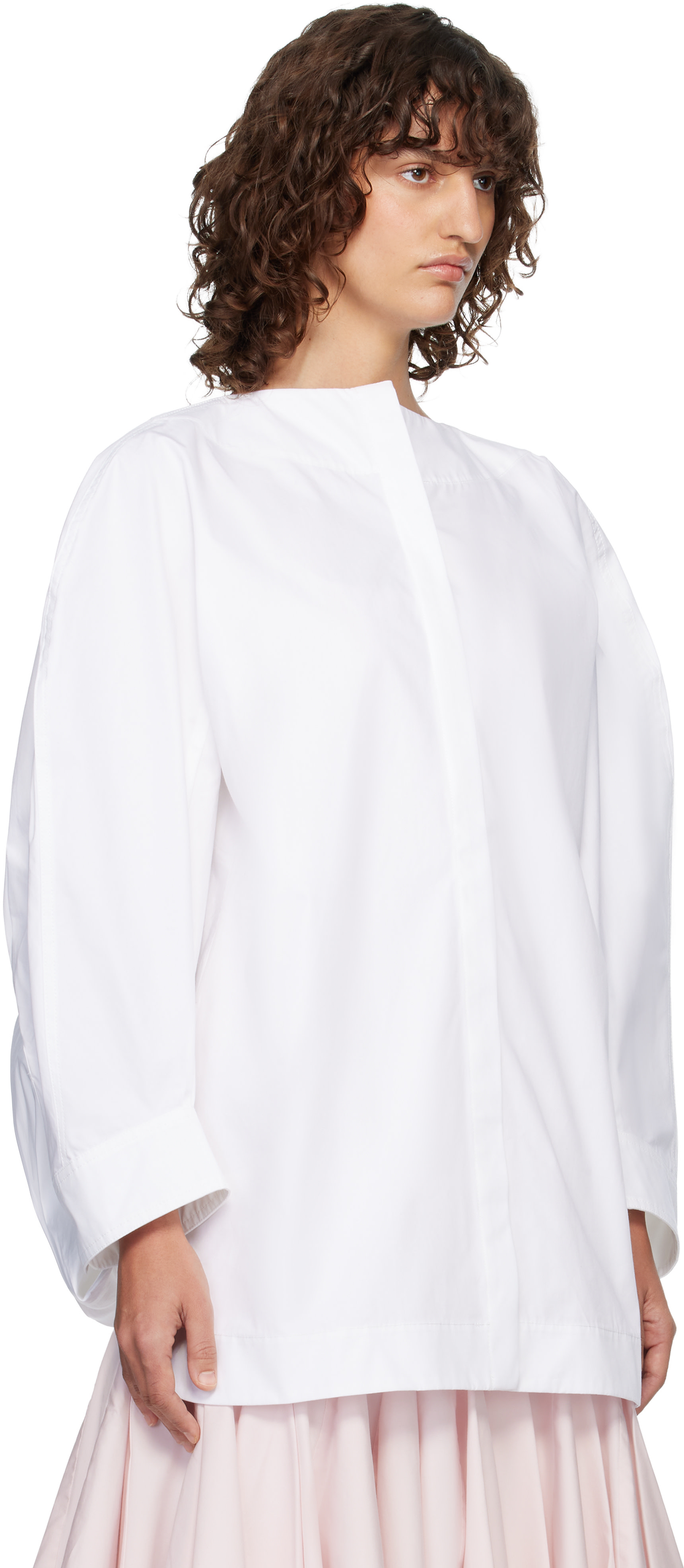 JACQUEMUS - Chemisier Pittore blanc