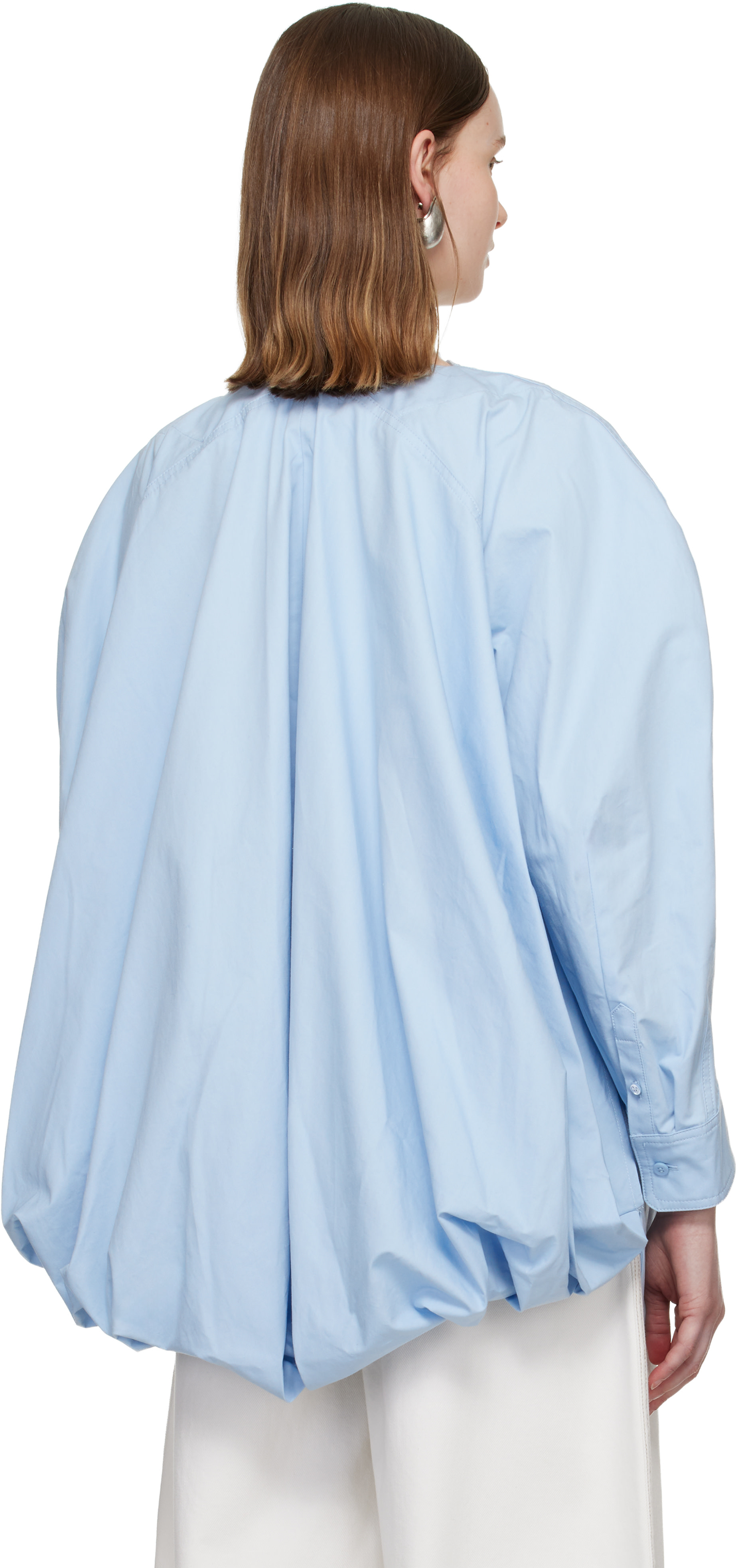 JACQUEMUS: Blue 'The Pittore' Shirt | SSENSE