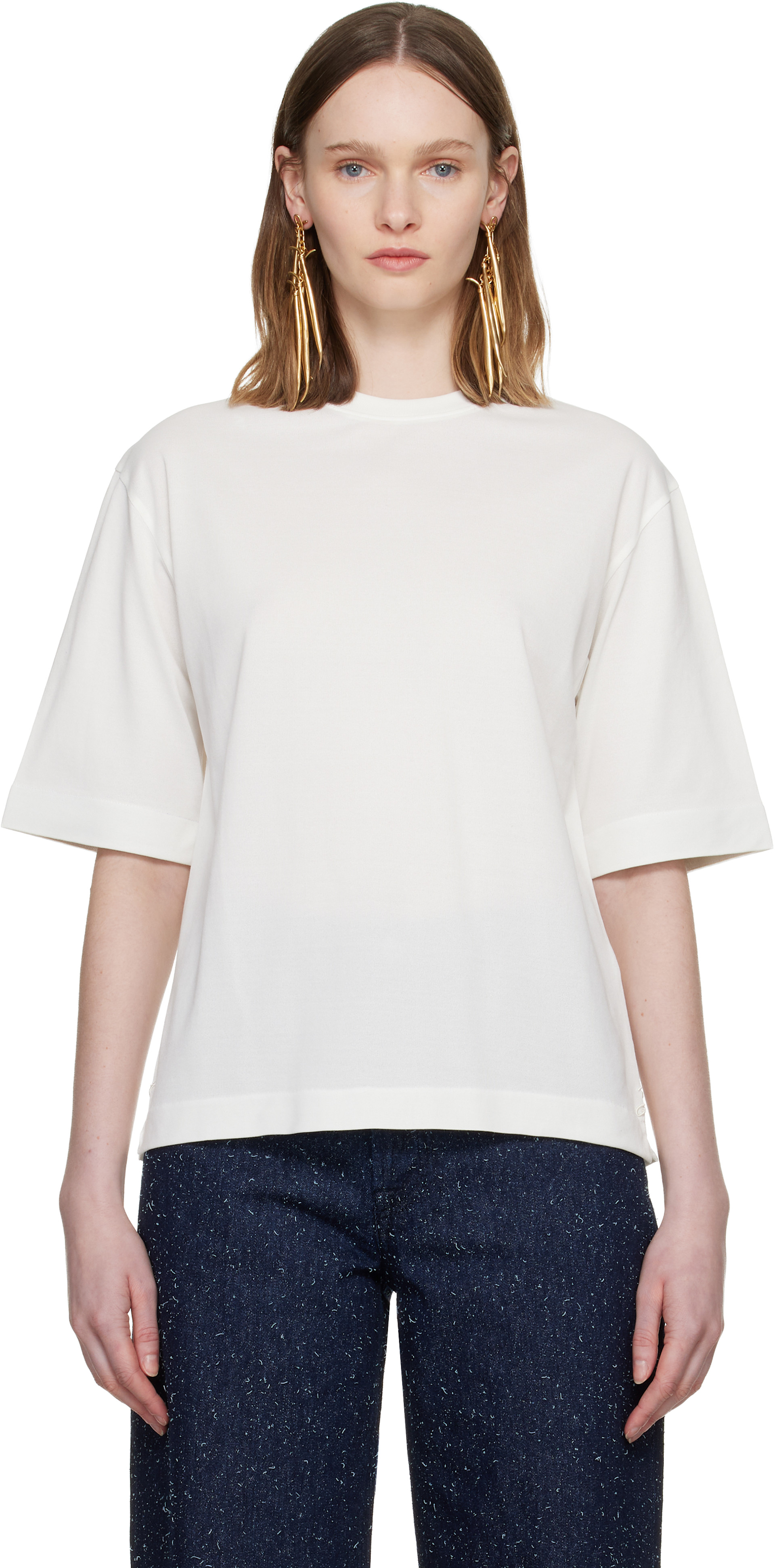JACQUEMUS - T-shirt Ventadou blanc cassé