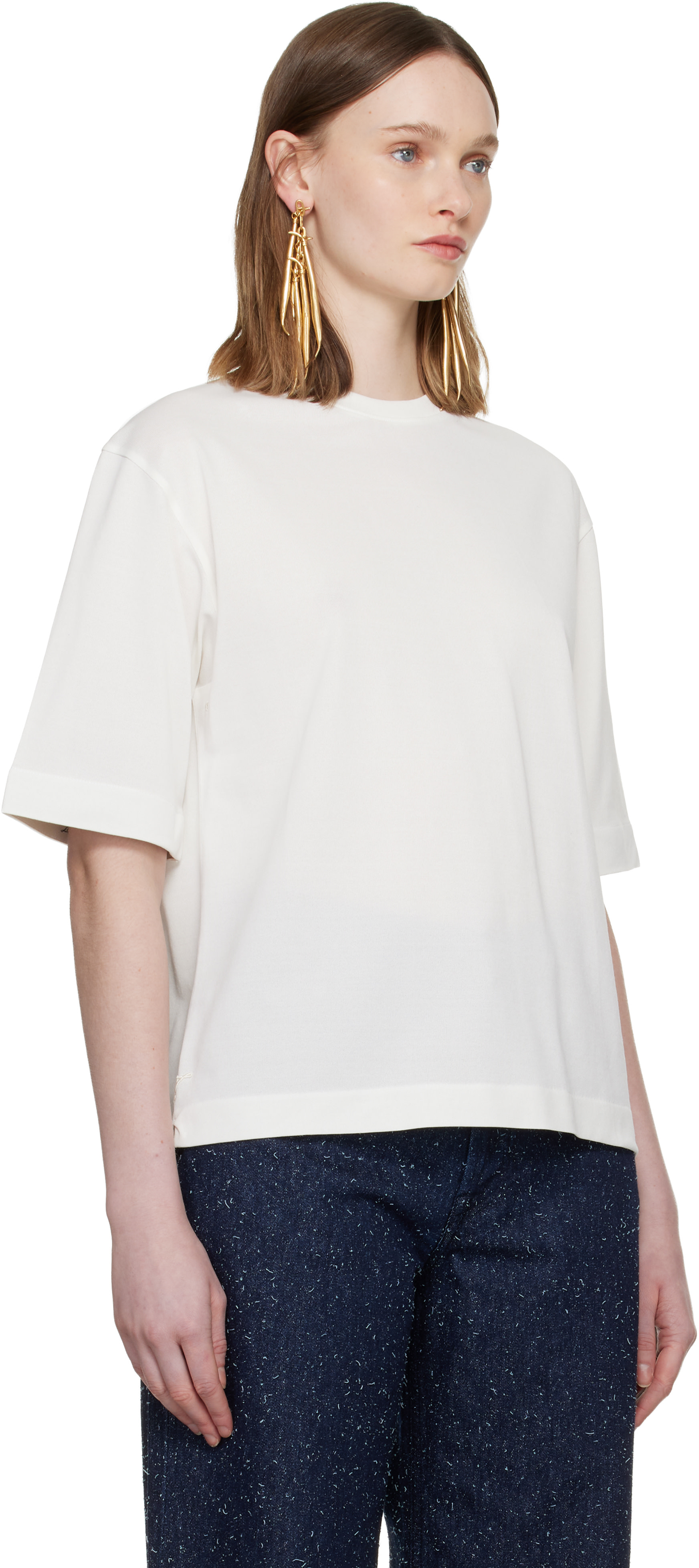 JACQUEMUS - T-shirt Ventadou blanc cassé