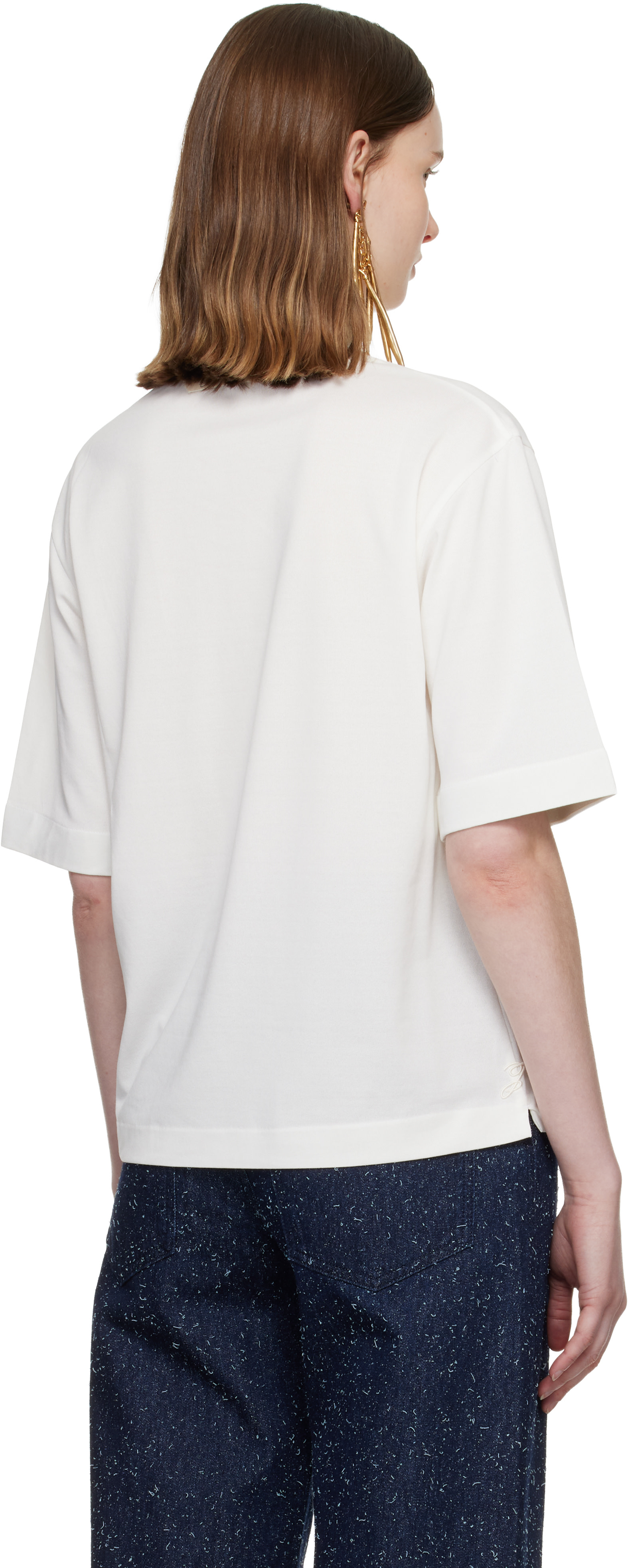 JACQUEMUS - T-shirt Ventadou blanc cassé