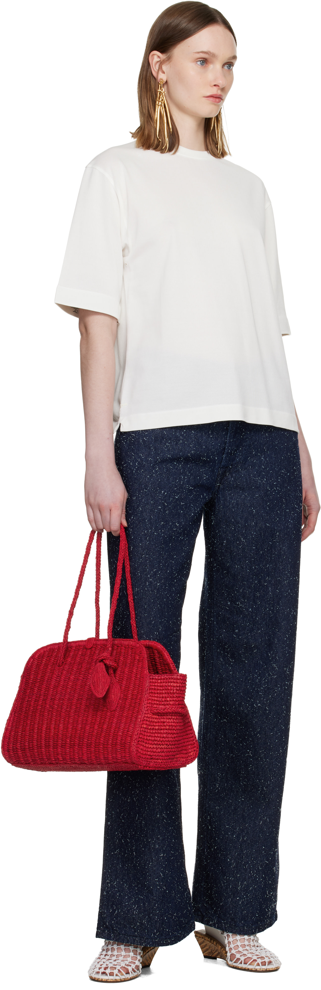 JACQUEMUS - T-shirt Ventadou blanc cassé