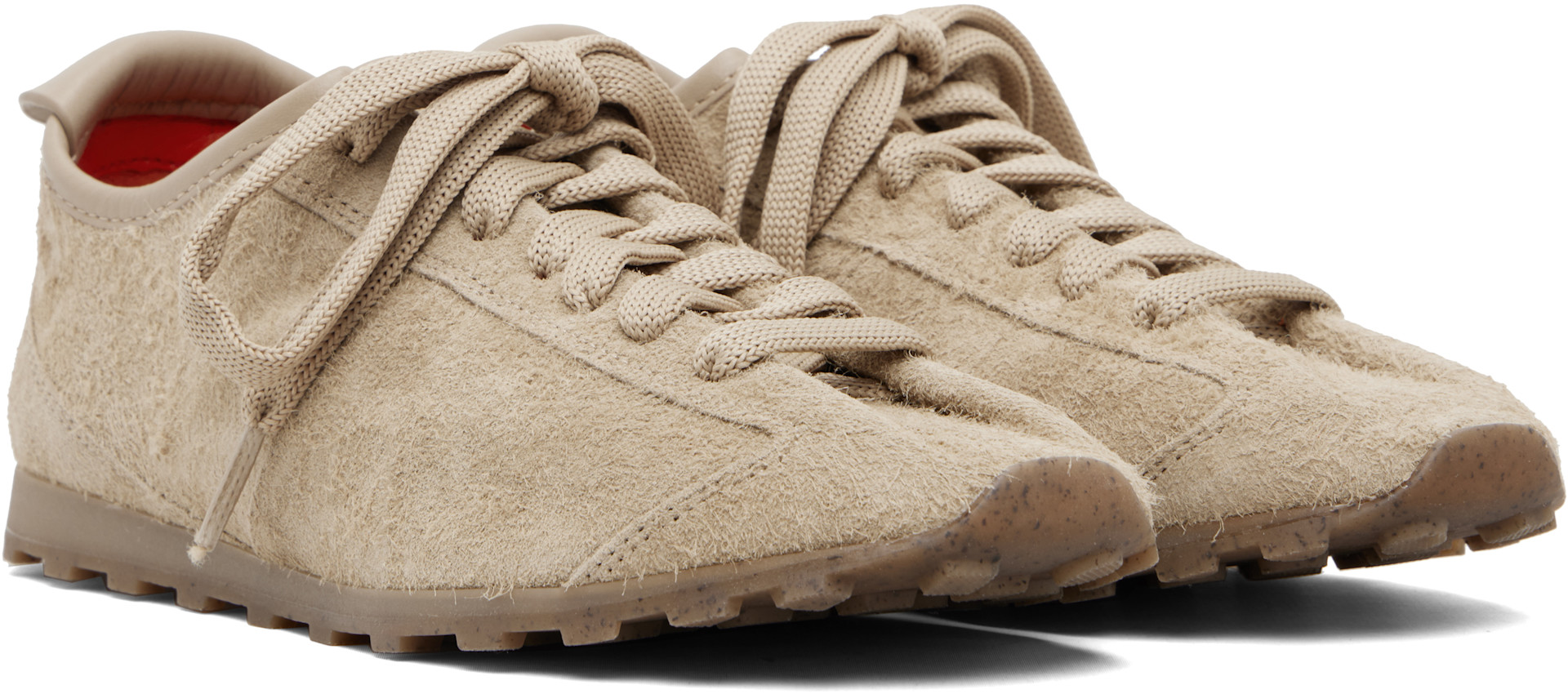 JACQUEMUS - Baskets de tennis taupe