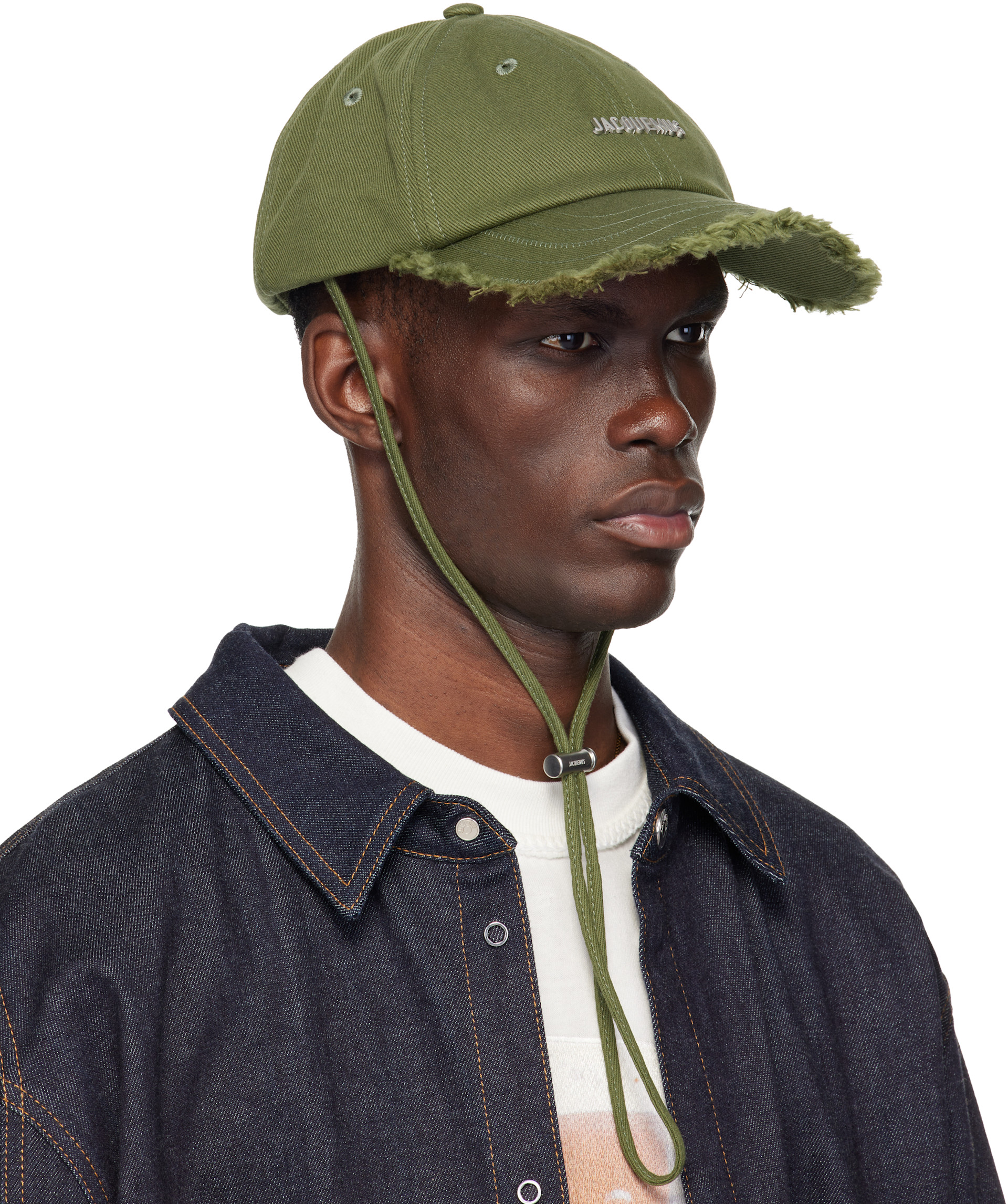 JACQUEMUS: カーキ 'The Artichaut' キャップ | SSENSE 日本