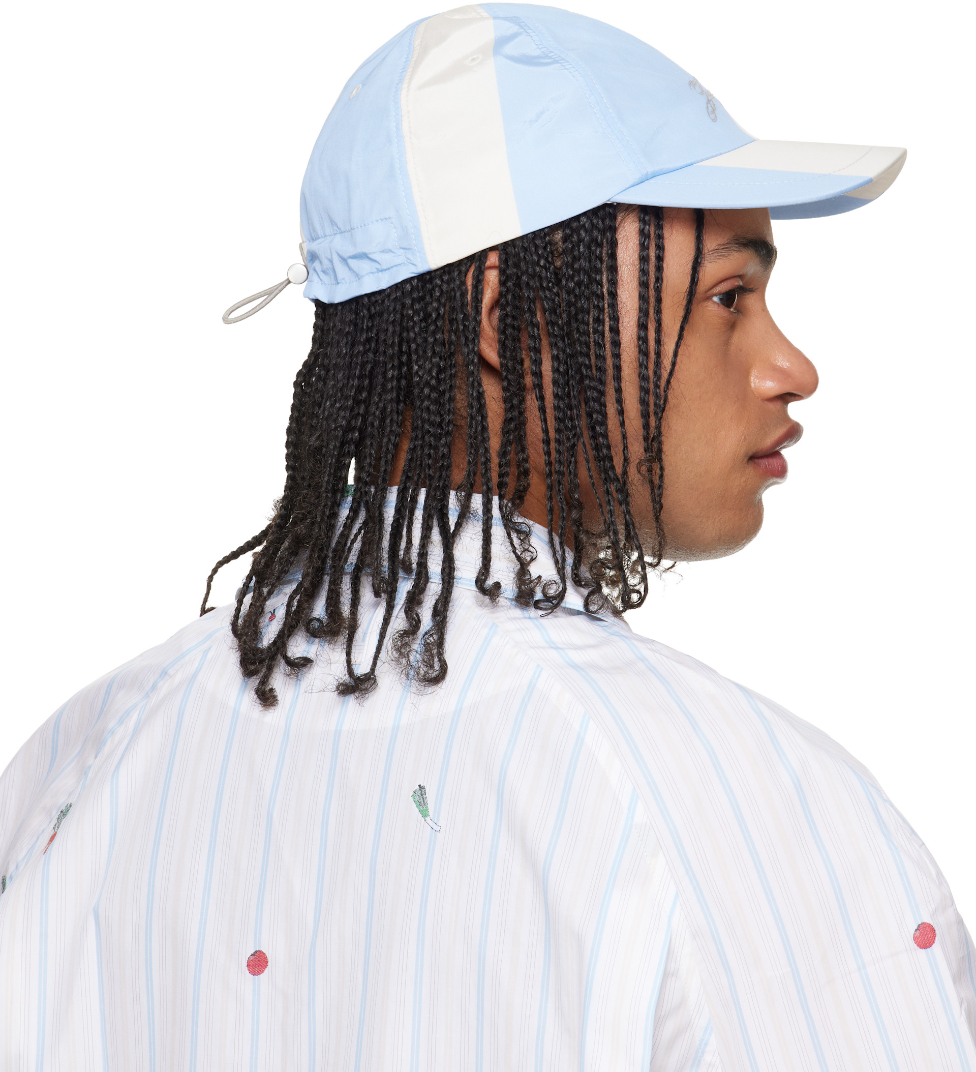JACQUEMUS - 블루 & 오프 화이트 더 발루숑 볼캡
