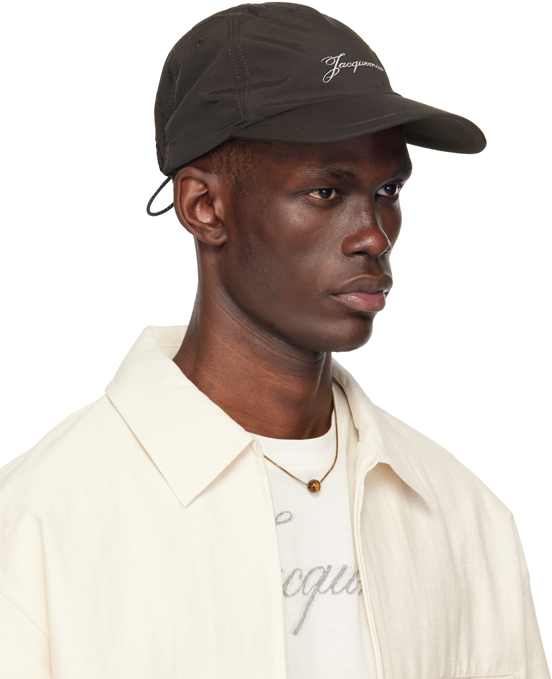 JACQUEMUS: ブラウン 'The Baluchon' ベースボールキャップ | SSENSE 日本