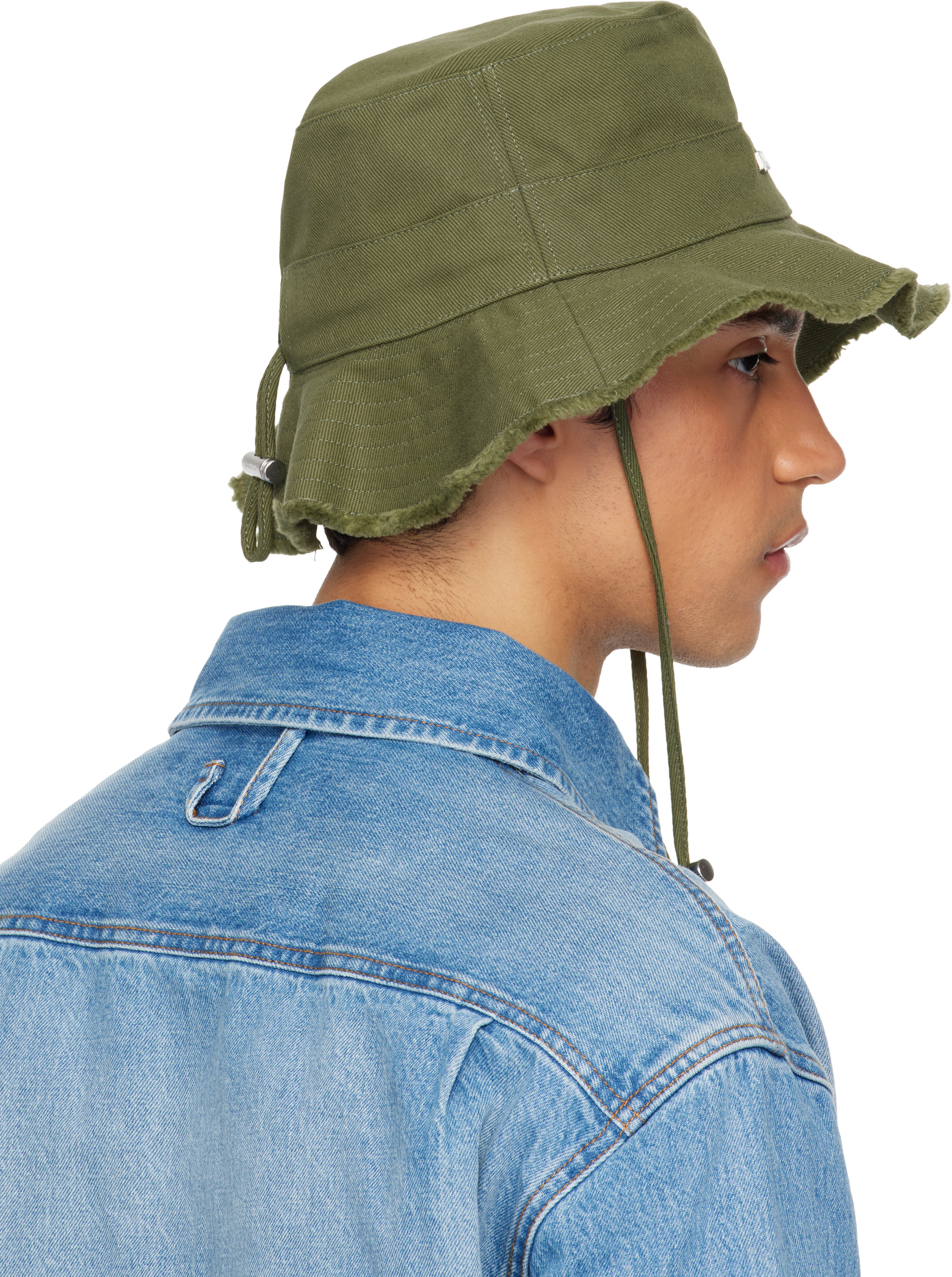JACQUEMUS バケットハット カーキ Jacquemus 帽子 JACQUEMUS: カーキ 'The Artichaut' バケットハット | SSENSE 日本