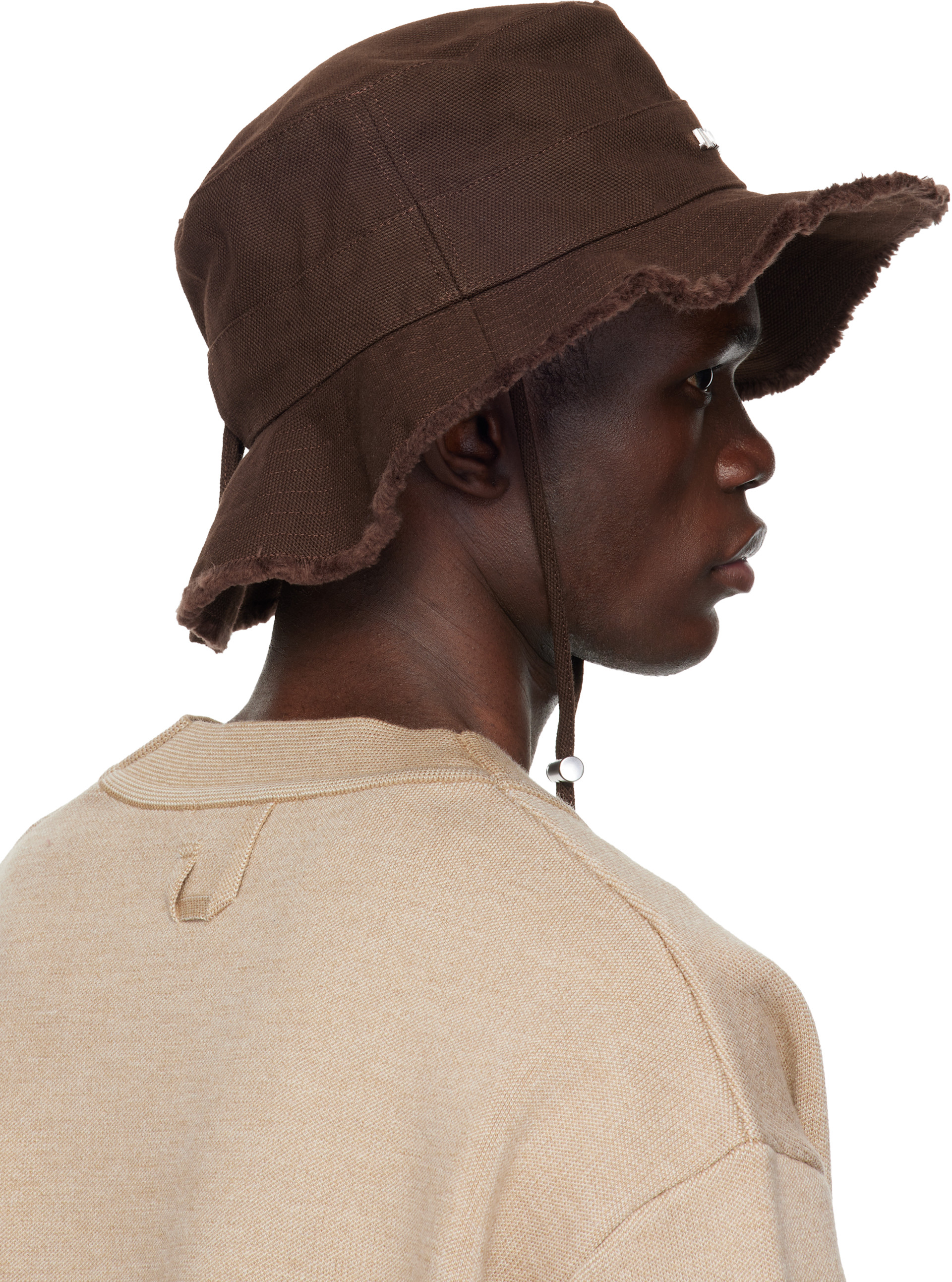 JACQUEMUS - Brown 'The Artichaut' Bucket Hat