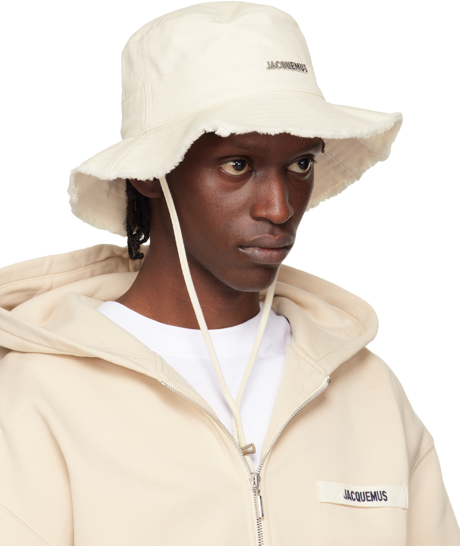 JACQUEMUS: オフホワイト Les Classiques 'The Artichaut' バケット