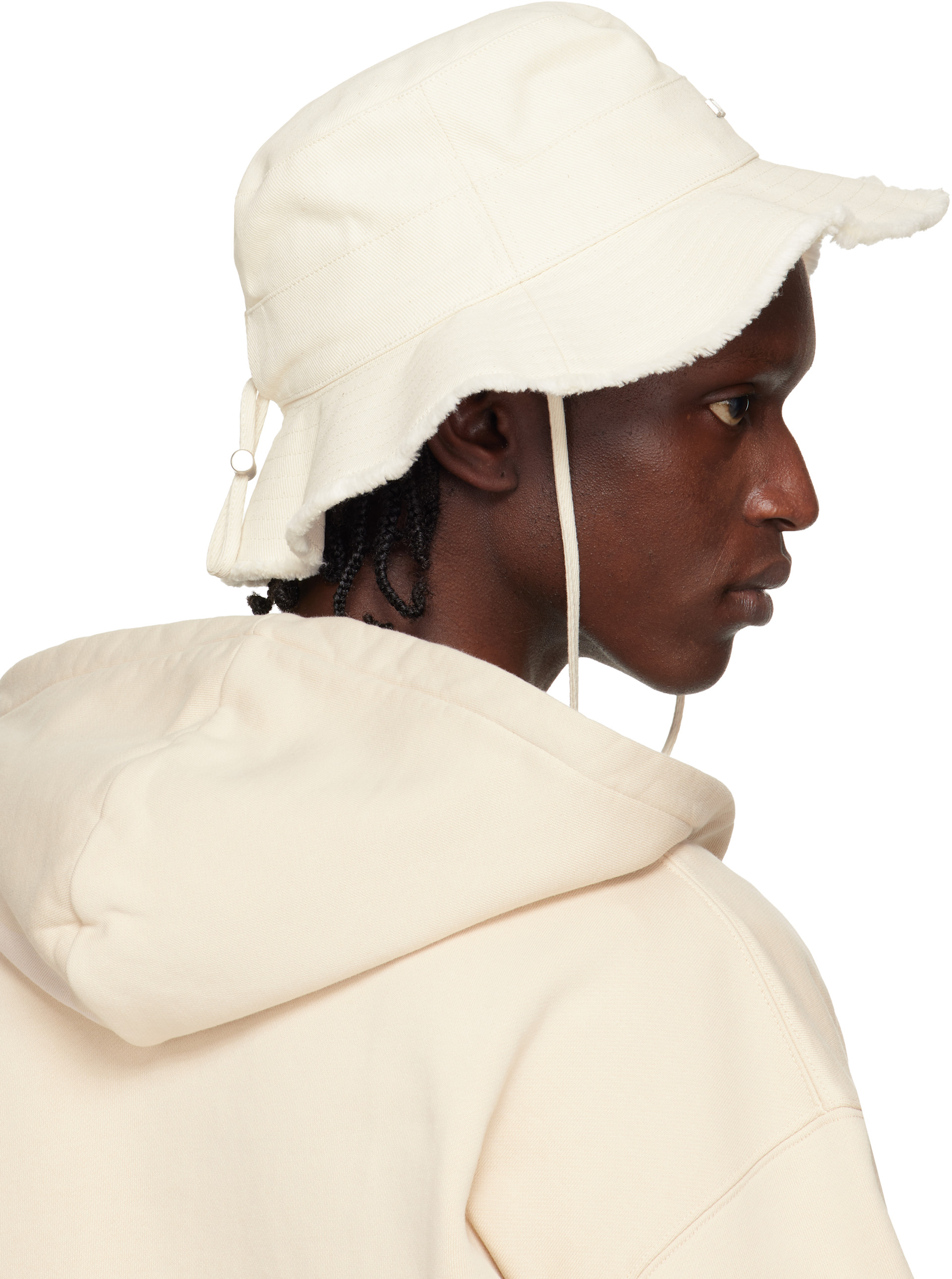 み*、様 jacquemus Artichaut バケットハット JACQUEMUS: オフホワイト Les Classiques 'The Artichaut' バケット