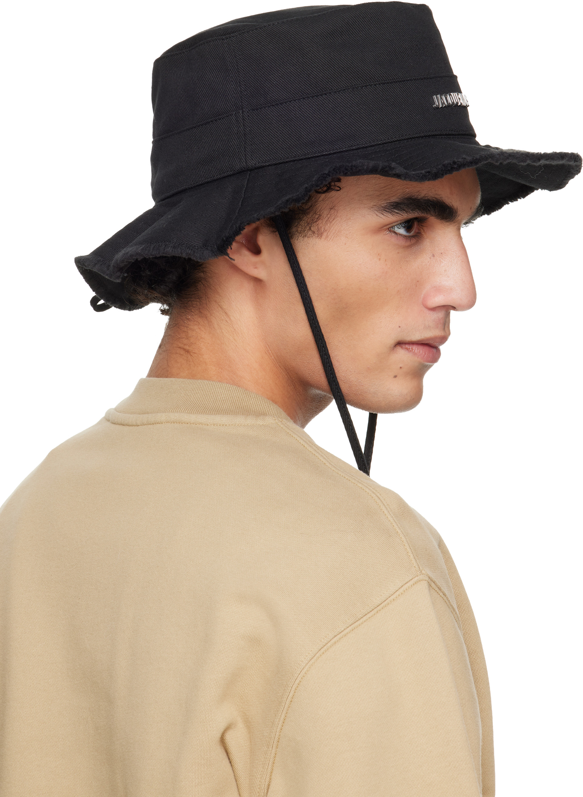 JACQUEMUS - Black Les Classiques 'The Artichaut' Bucket Hat