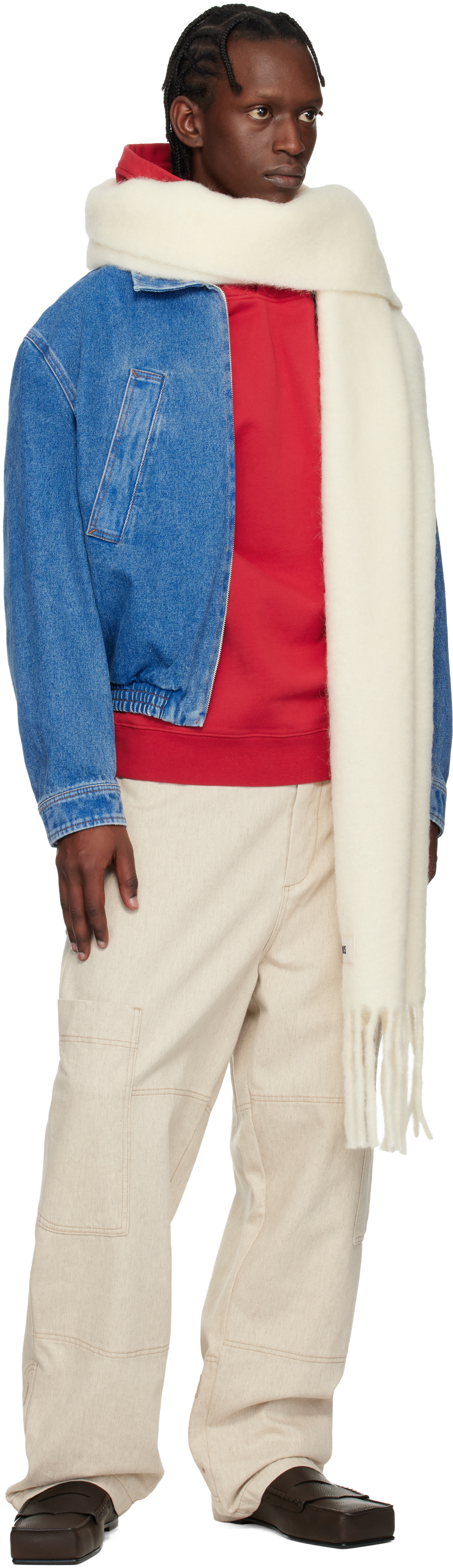 JACQUEMUS - Off-White La Casa 'The Carro' Scarf