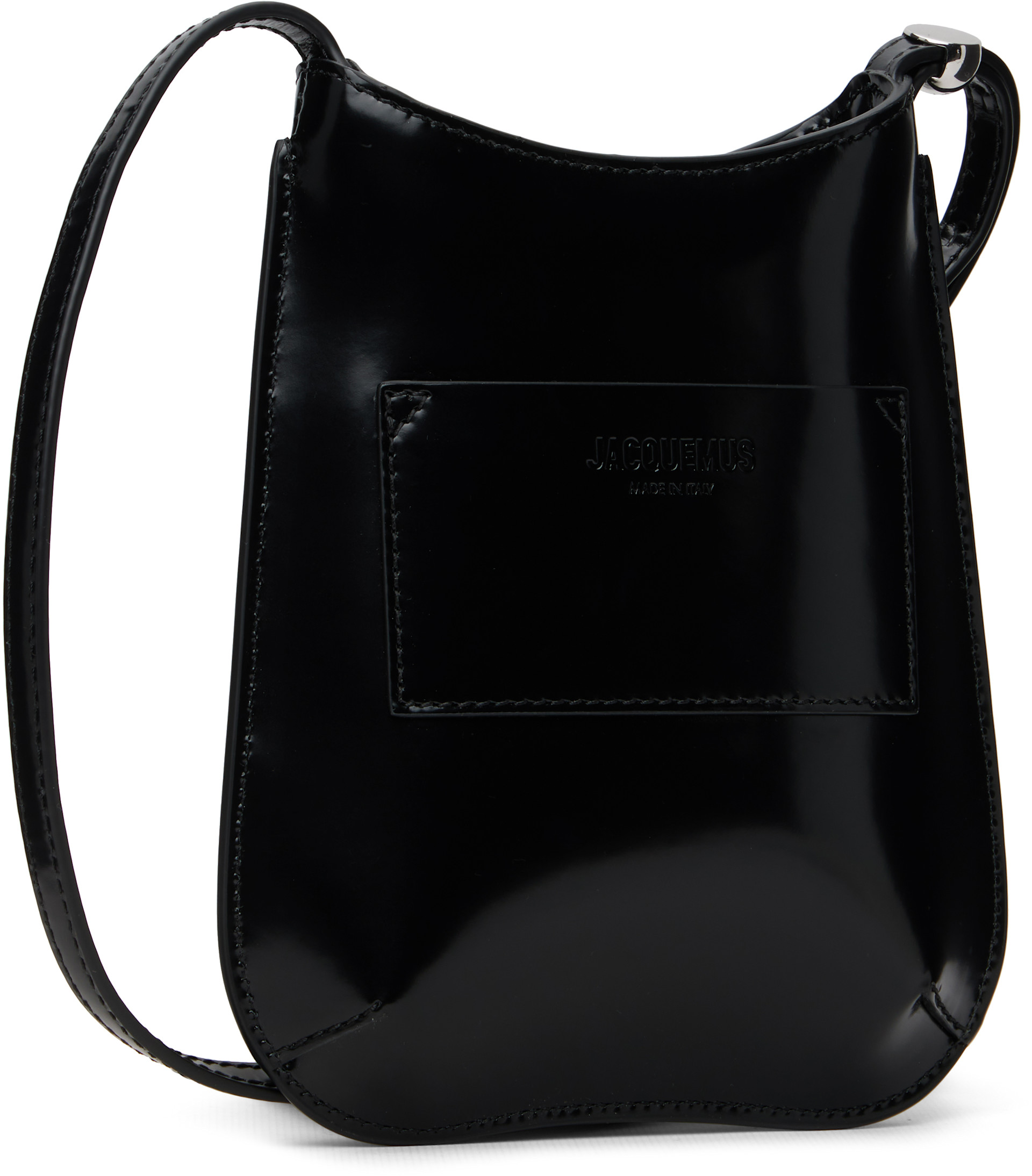 JUCQUEMUS ウエストポーチ JACQUEMUS: Black 'The Bisou phone pouch' Bag | SSENSE
