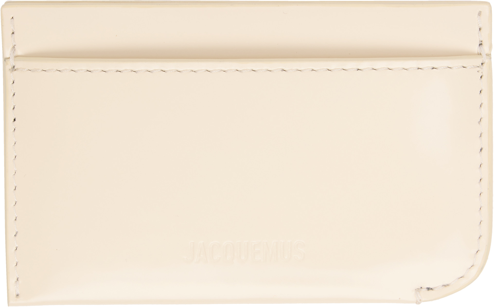 JACQUEMUS - Off-White 'Le Porte Curvo' Card Holder