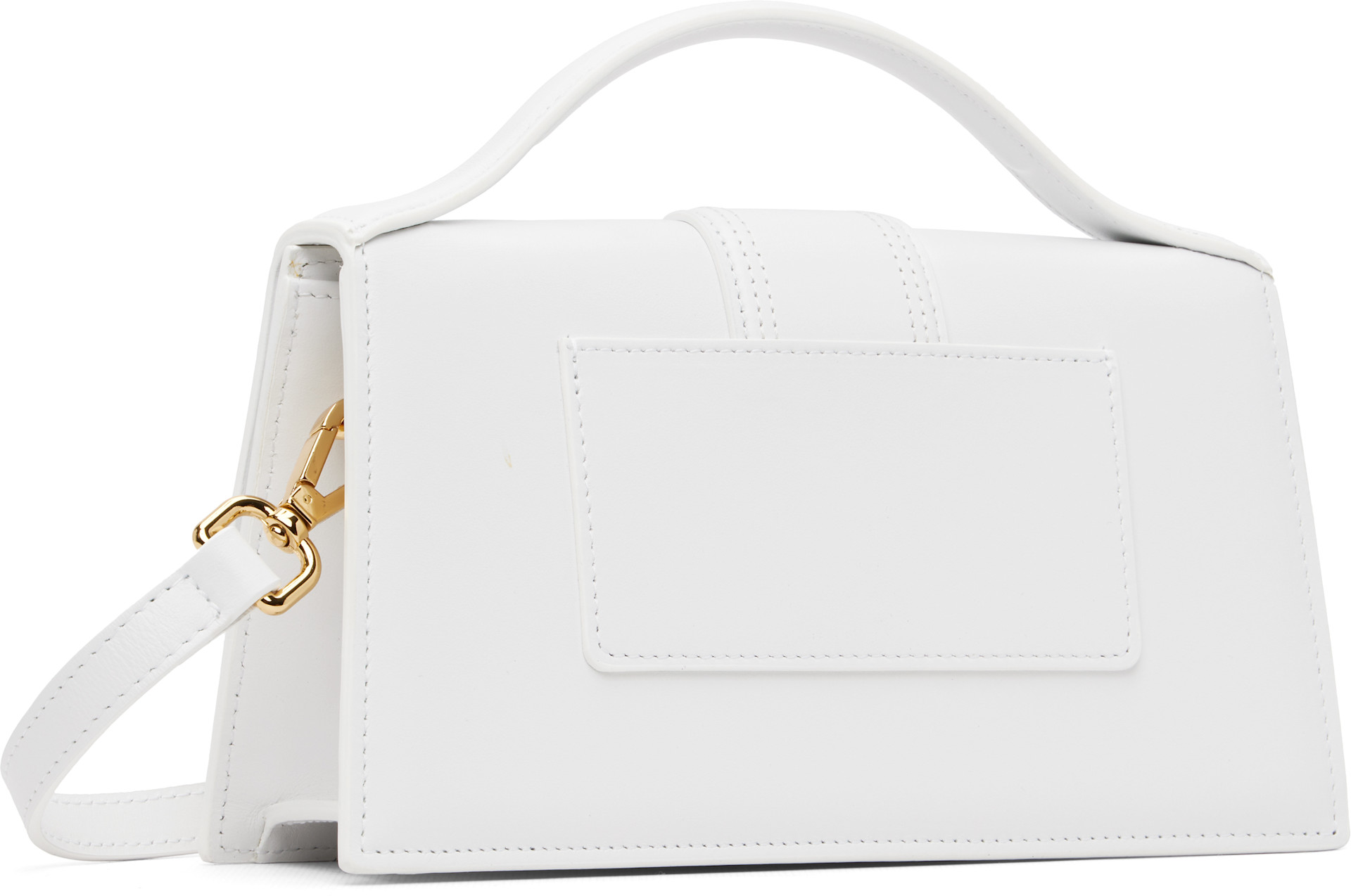 JACQUEMUS - White Les Classiques 'The large Bambino' Bag