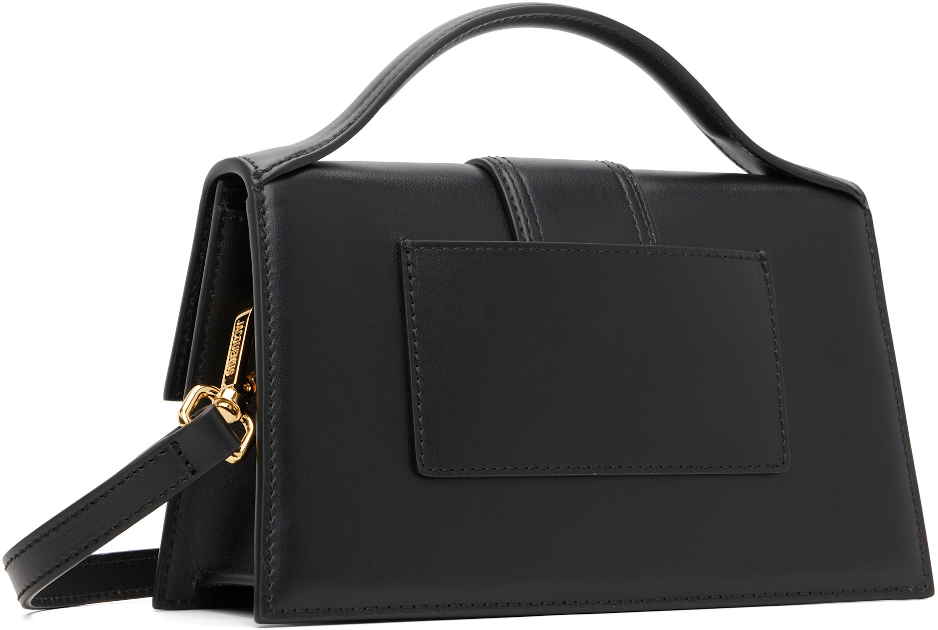 JACQUEMUS: Black Les Classiques 'The large Bambino' Bag | SSENSE
