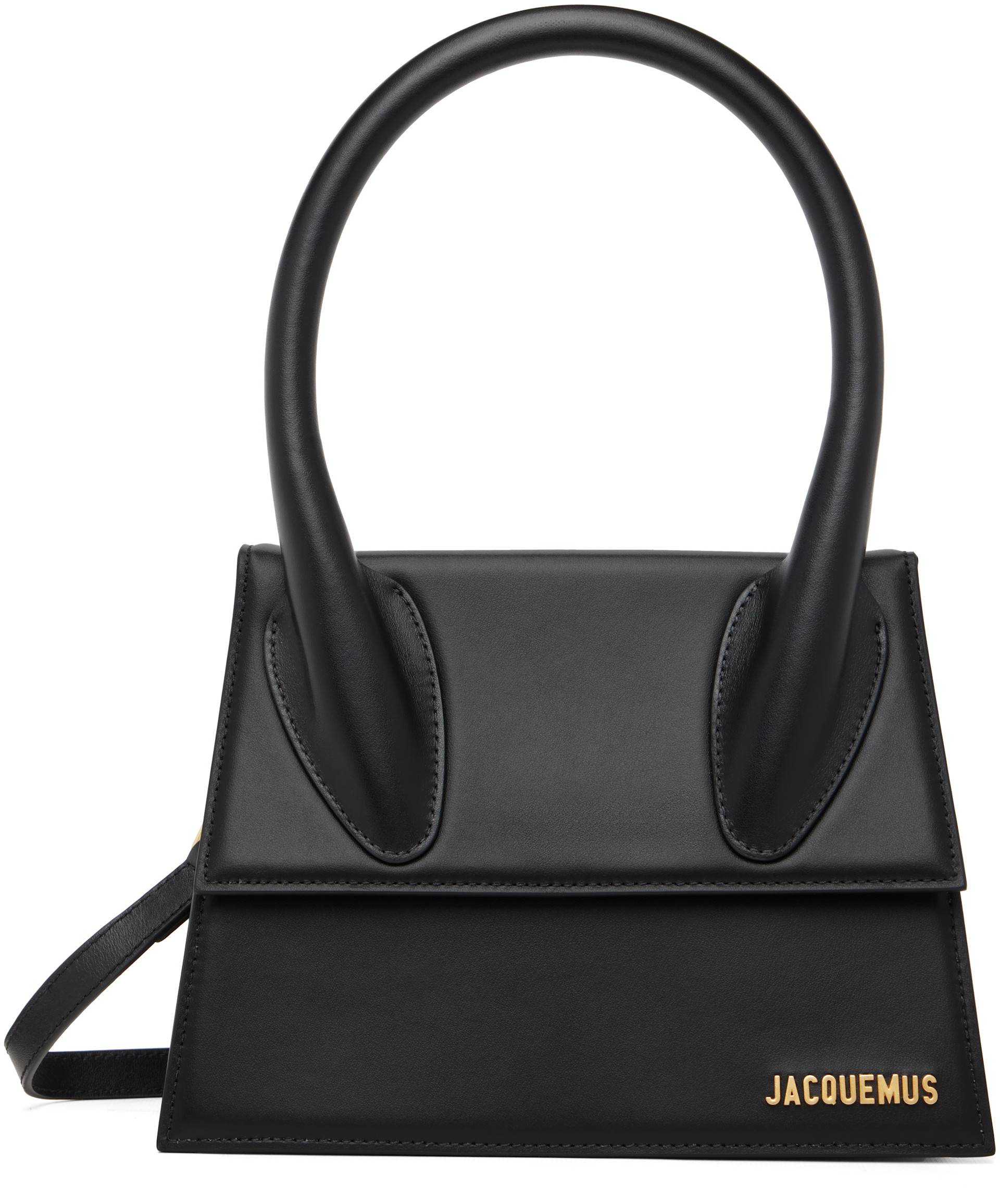JACQUEMUS ブラック ハンドバッグ JACQUEMUS: Black 'The large Chiquito' Bag | SSENSE