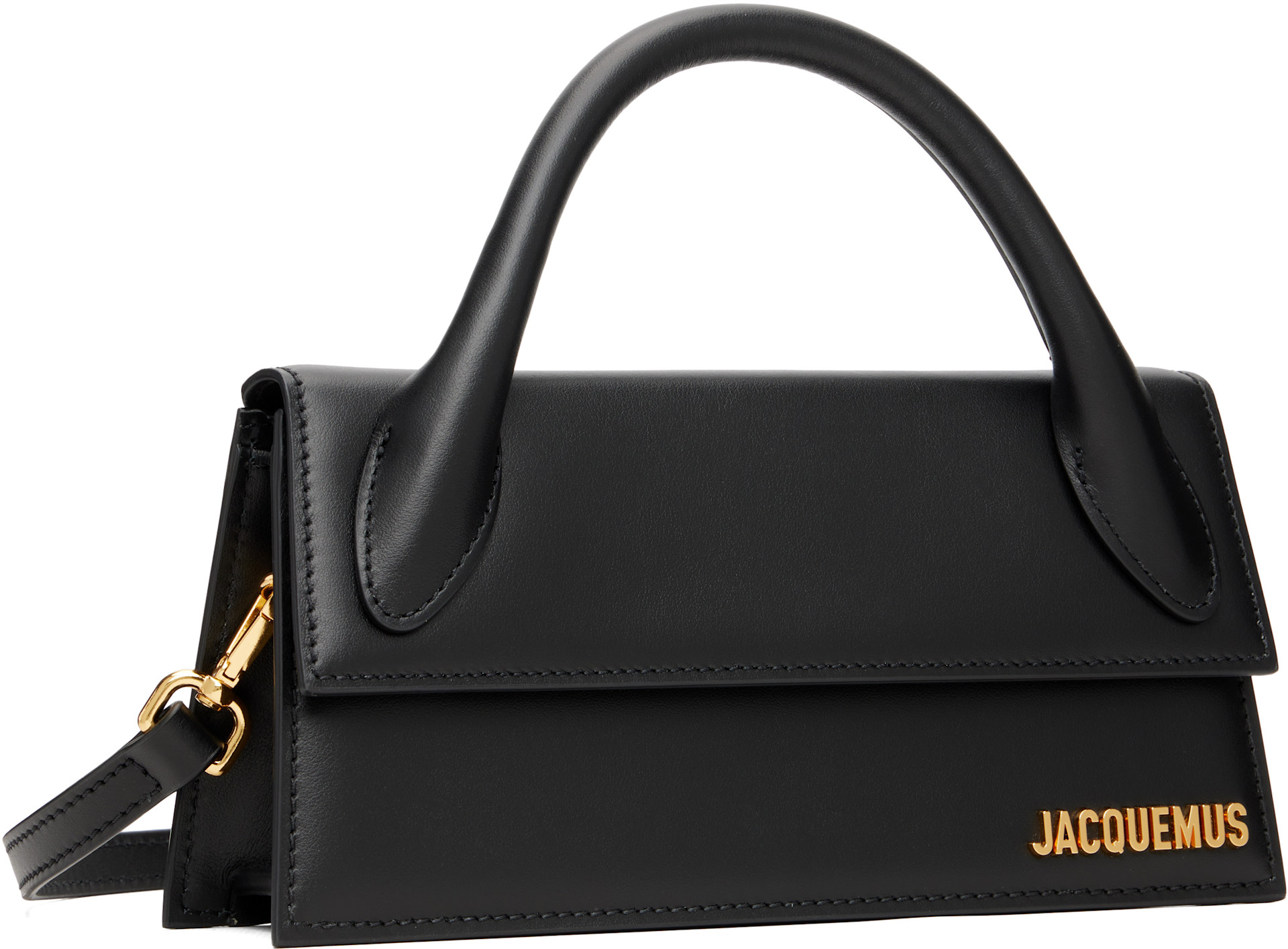 JACQUEMUS - Black Les Classiques 'The long Chiquito' Bag