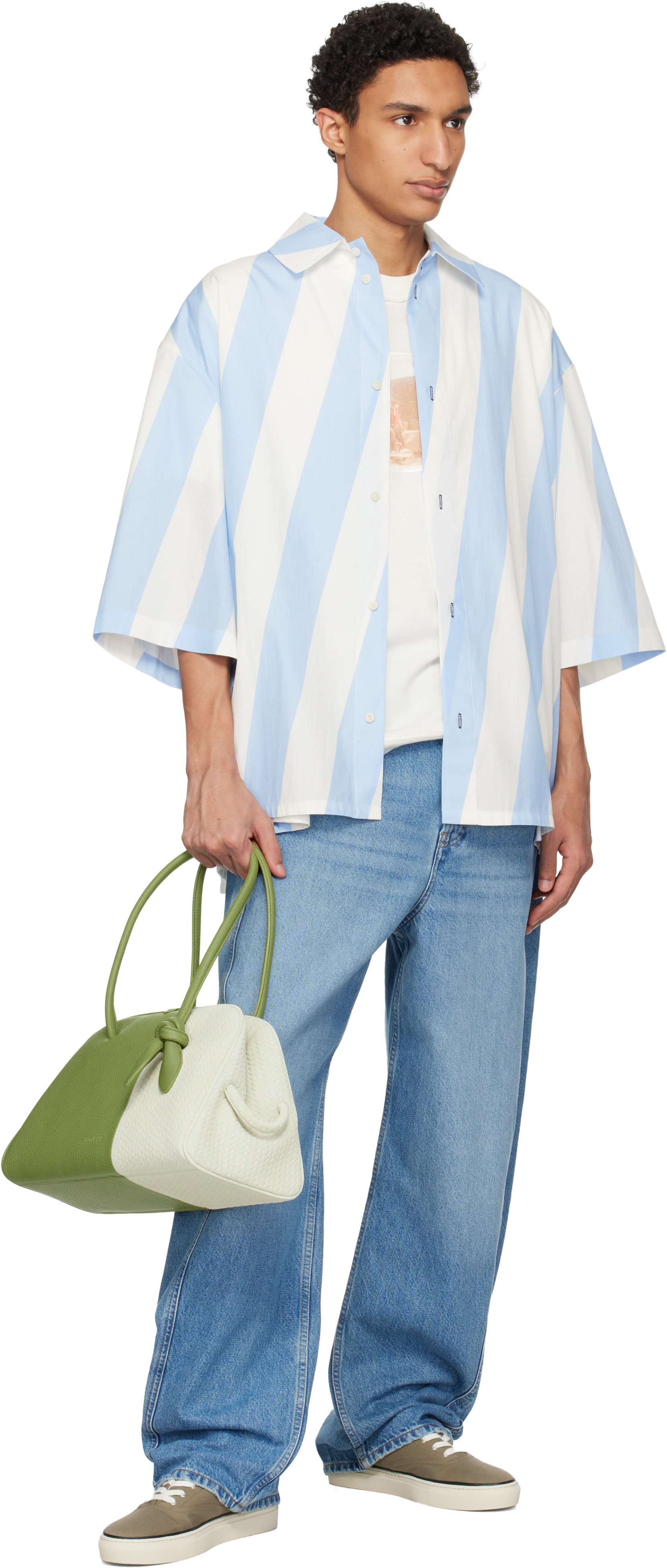 JACQUEMUS - Cabas Turismo vert