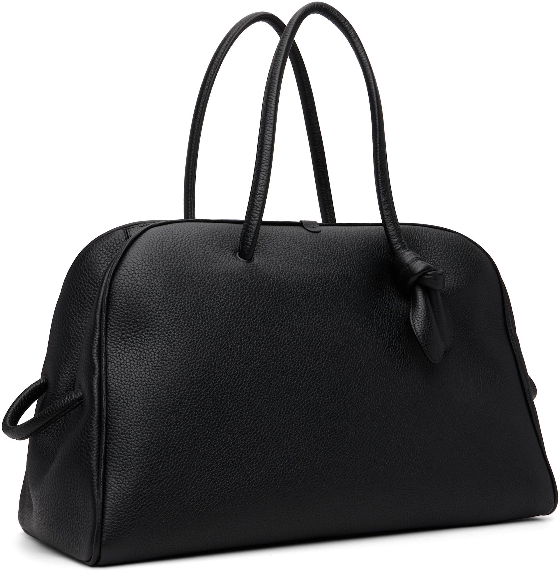 JACQUEMUS ブラック トートバッグ JACQUEMUS: Black La Croisière 'The large Turismo' Tote | SSENSE