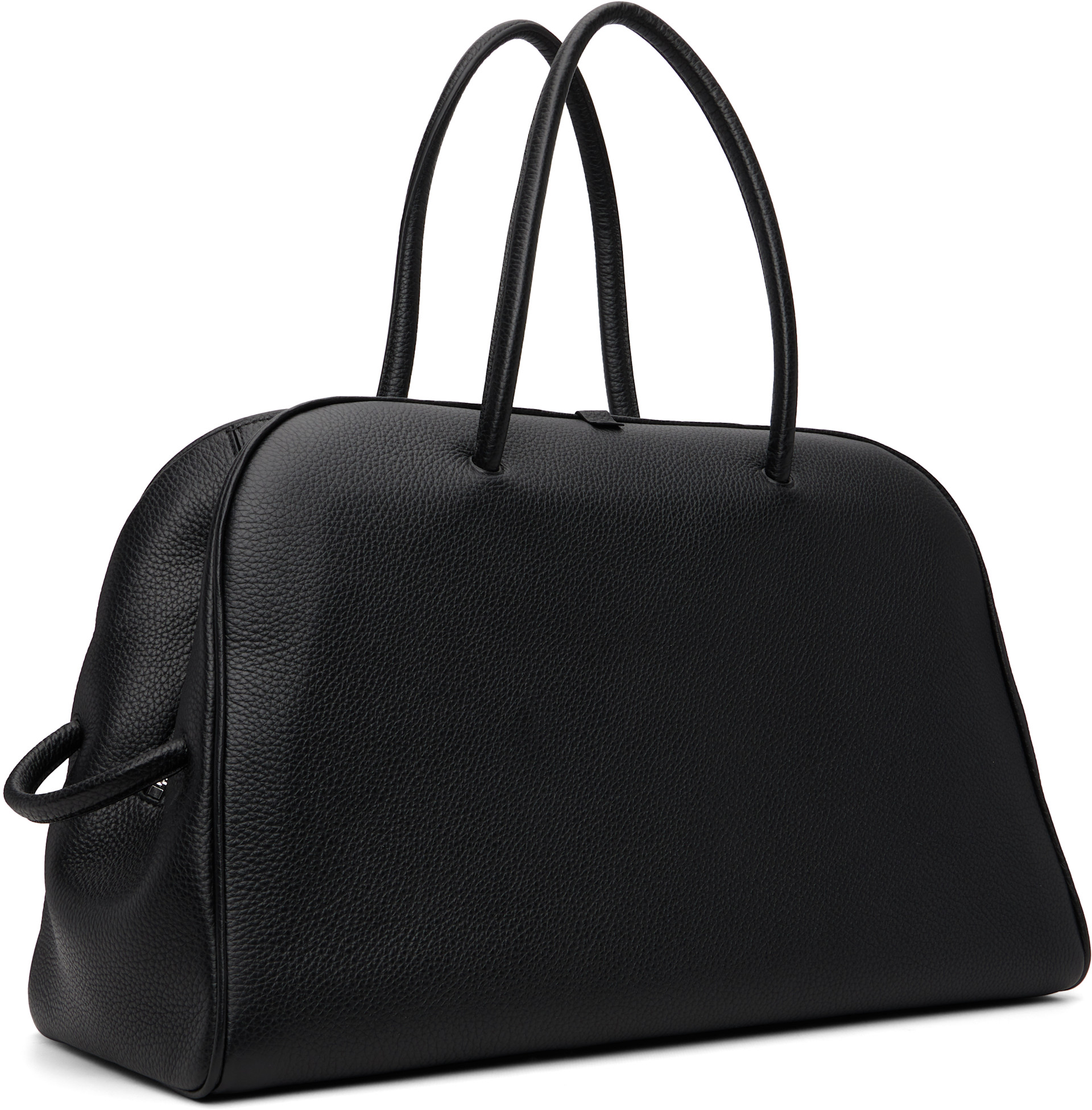 JACQUEMUS: Black La Croisière 'The large Turismo' Tote | SSENSE