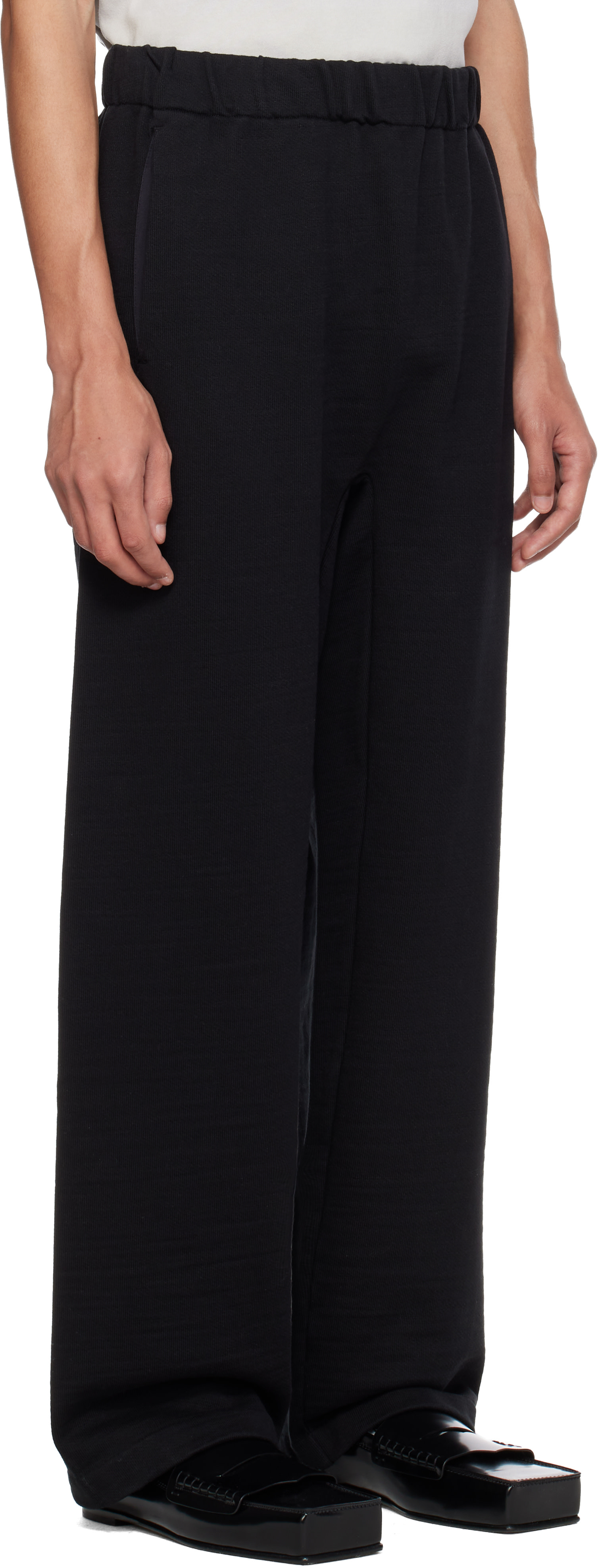 JACQUEMUS - Black 'The Rond Carré' Sweatpants