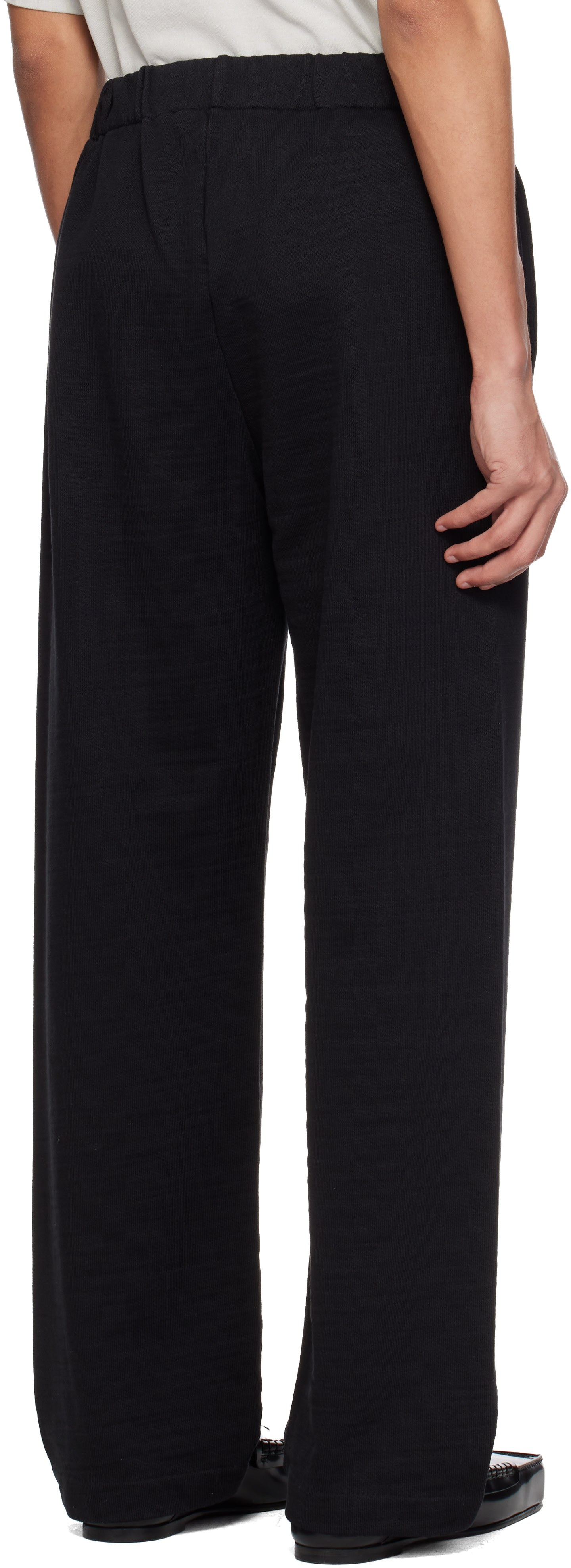 JACQUEMUS - Black 'The Rond Carré' Sweatpants