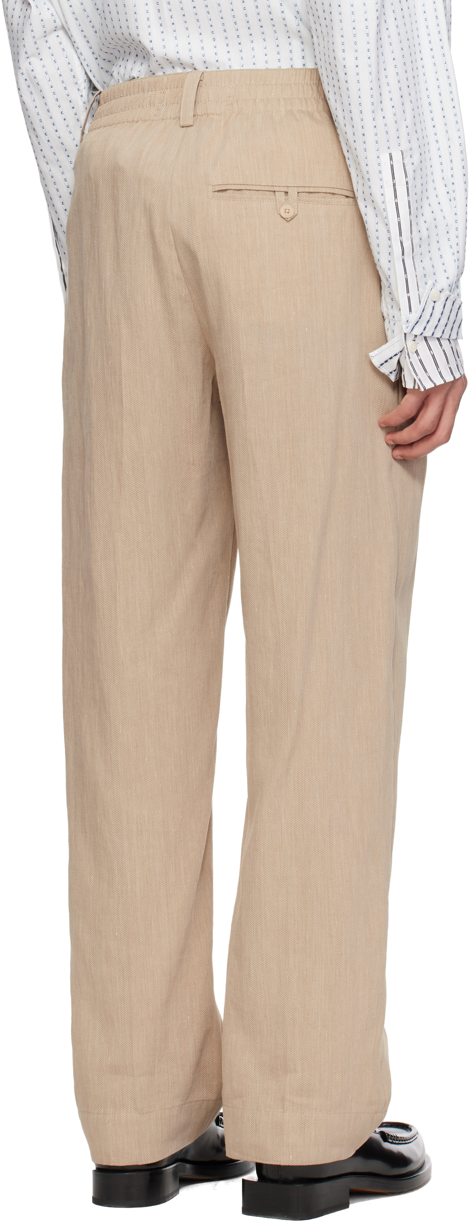 JACQUEMUS - Pantalon Croisière beige